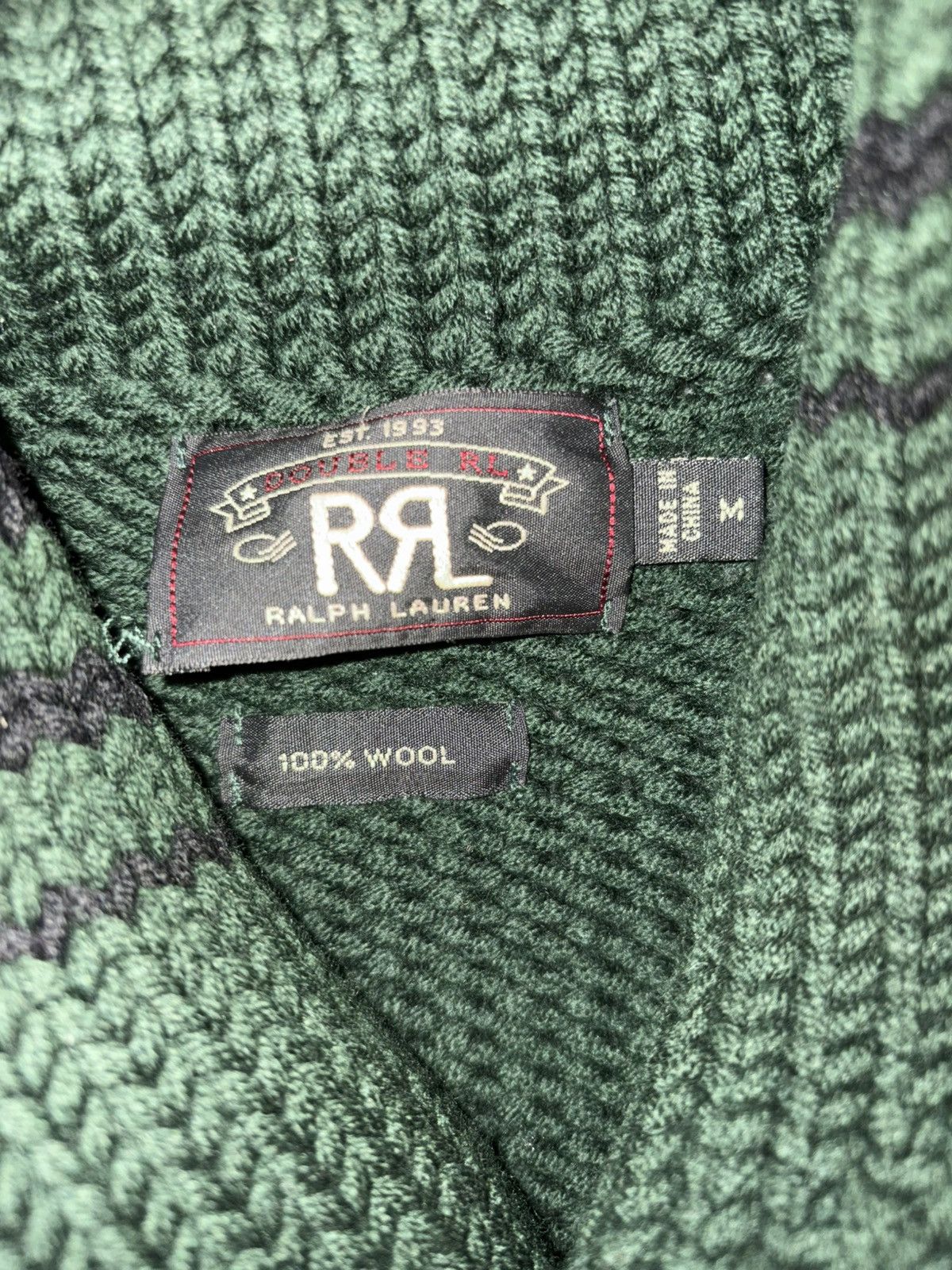 Ralph Lauren RRL Ralph Lauren Line Knit Jacket Cardigan Size US M / EU 48-50 / 2 - 8 Thumbnail