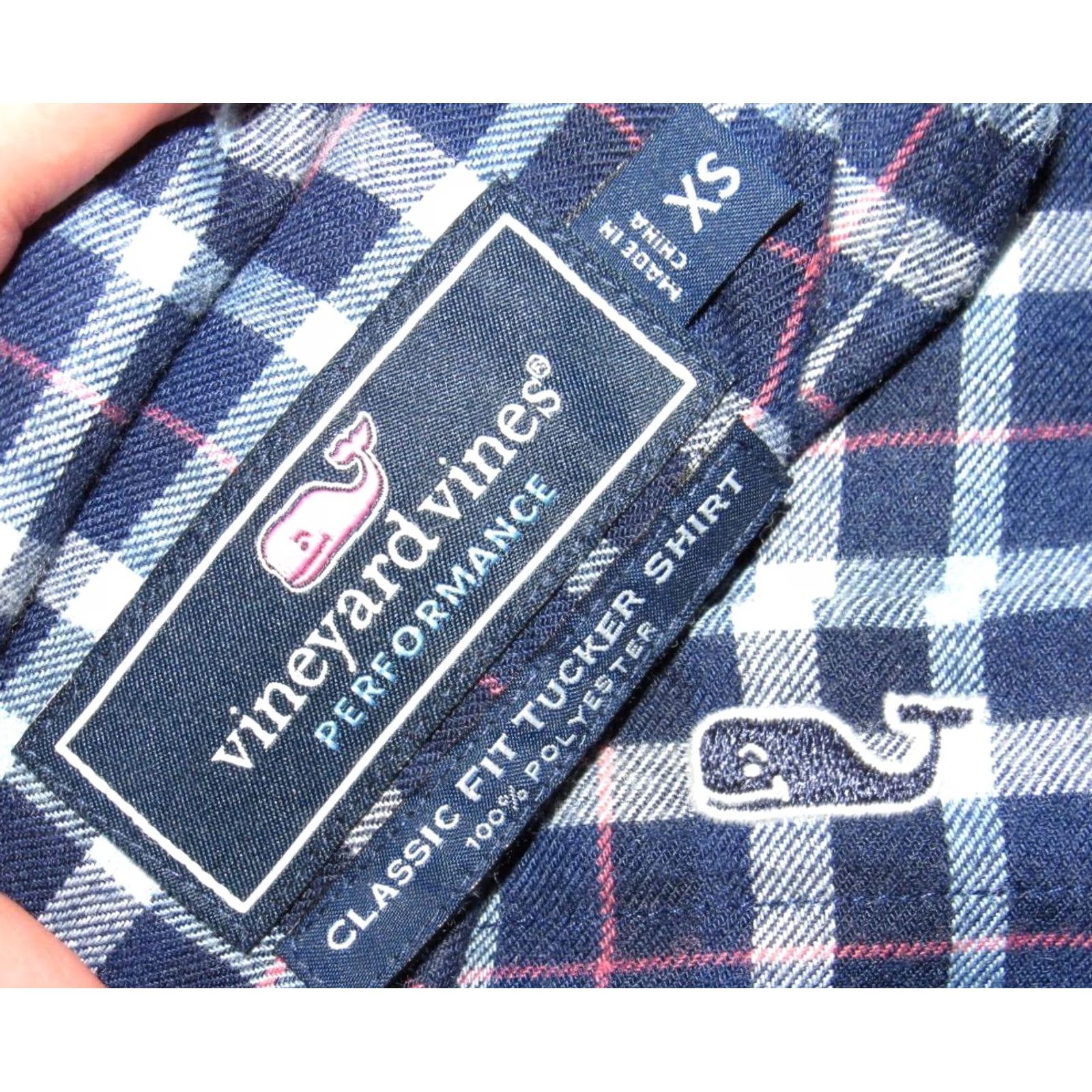 Vineyard Vines VINEYARD VINES Performance Blue Plaid Long Sleeve Button Down Shirt XS Men XS Blue Button Down Shirt Size US XS / EU 42 / 0 - 3 Thumbnail