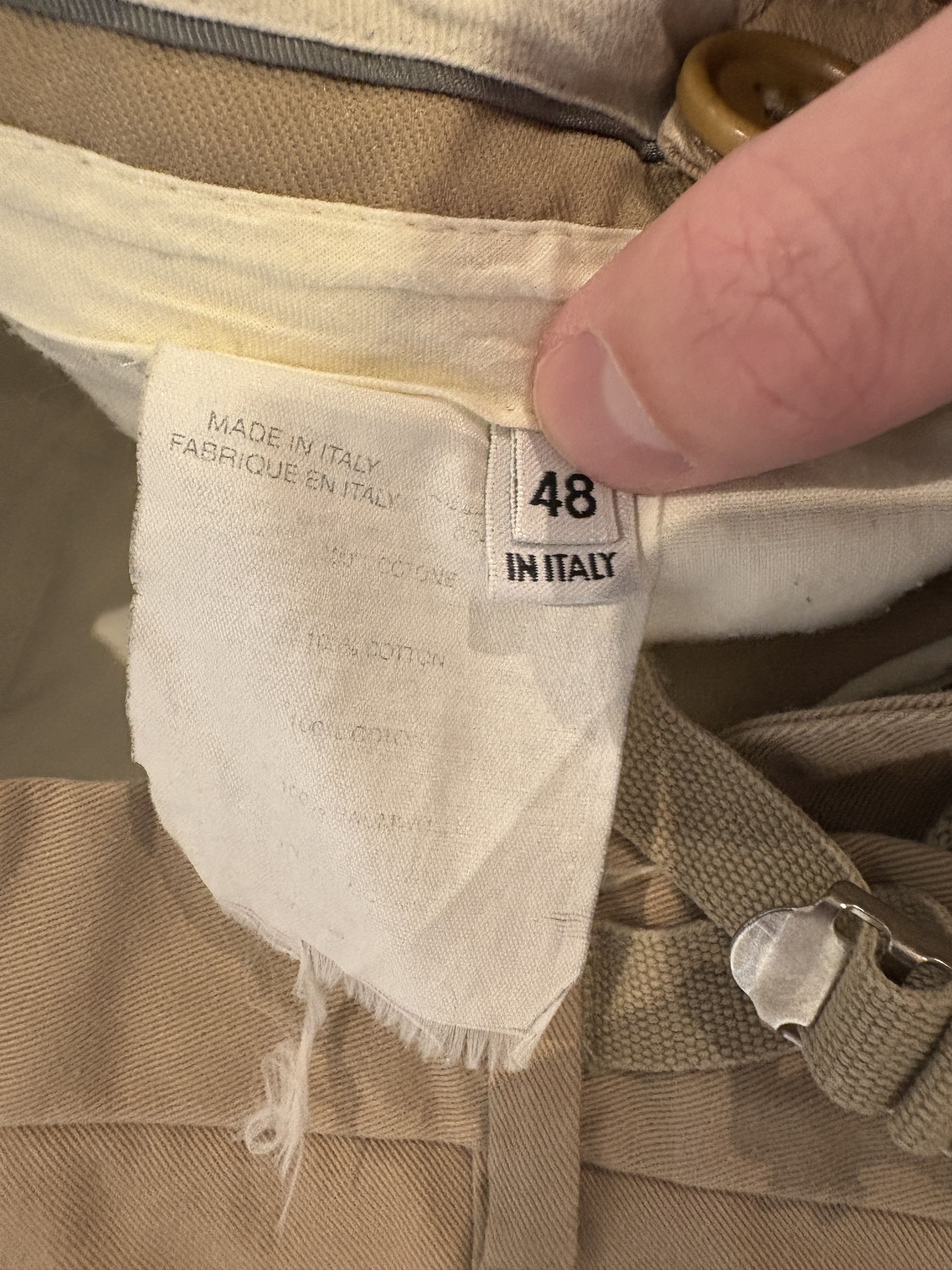 Helmut Lang 97/98 Beige Chinos Size US 32 / EU 48 - 5 Thumbnail