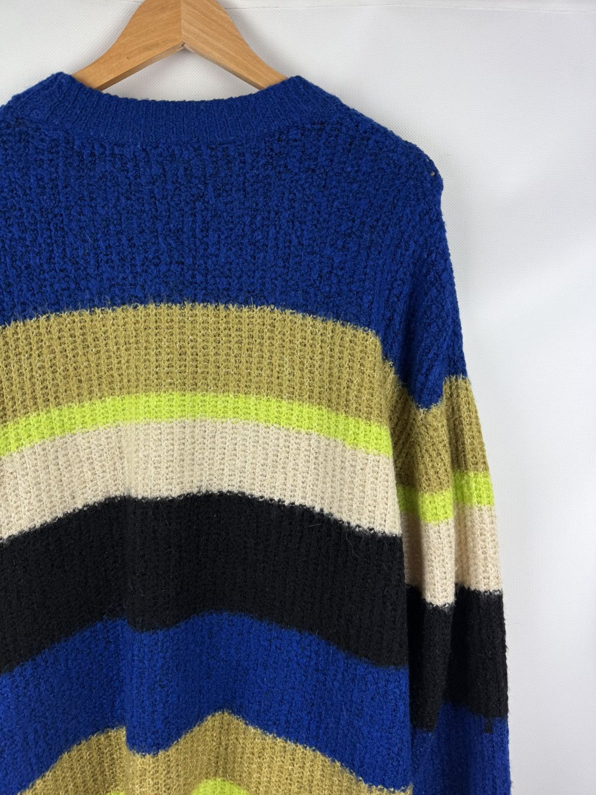 Kangol Kangol H&M Ladies Striped Oversized Sweater Pullover Size S Size S / US 4 / IT 40 - 21 Thumbnail