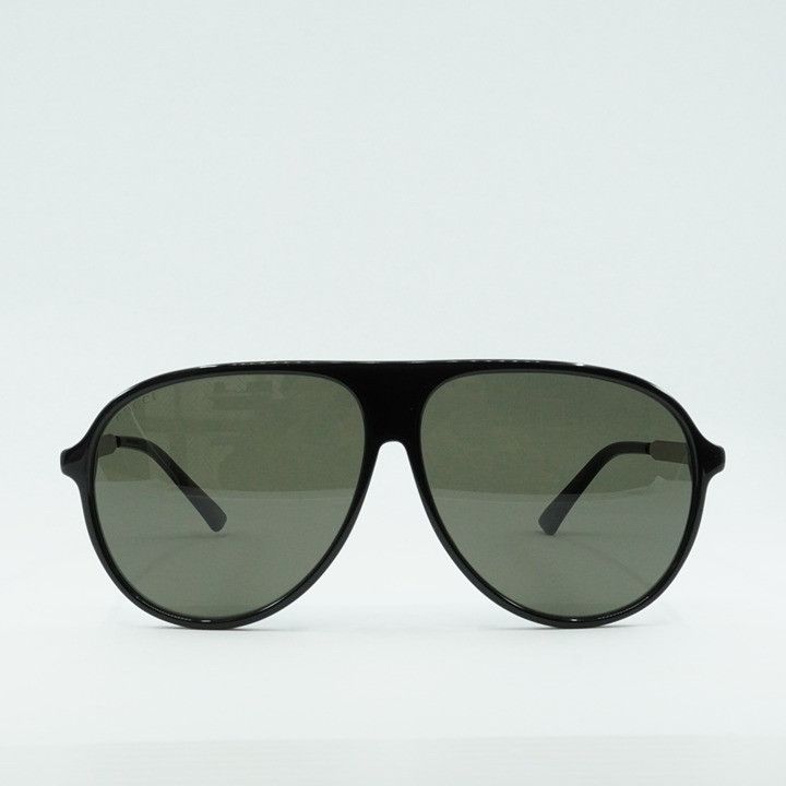 Gucci Gucci GG0829SA 001 Men Sunglasses Black Aviator Frame Size ONE SIZE - 7 Thumbnail
