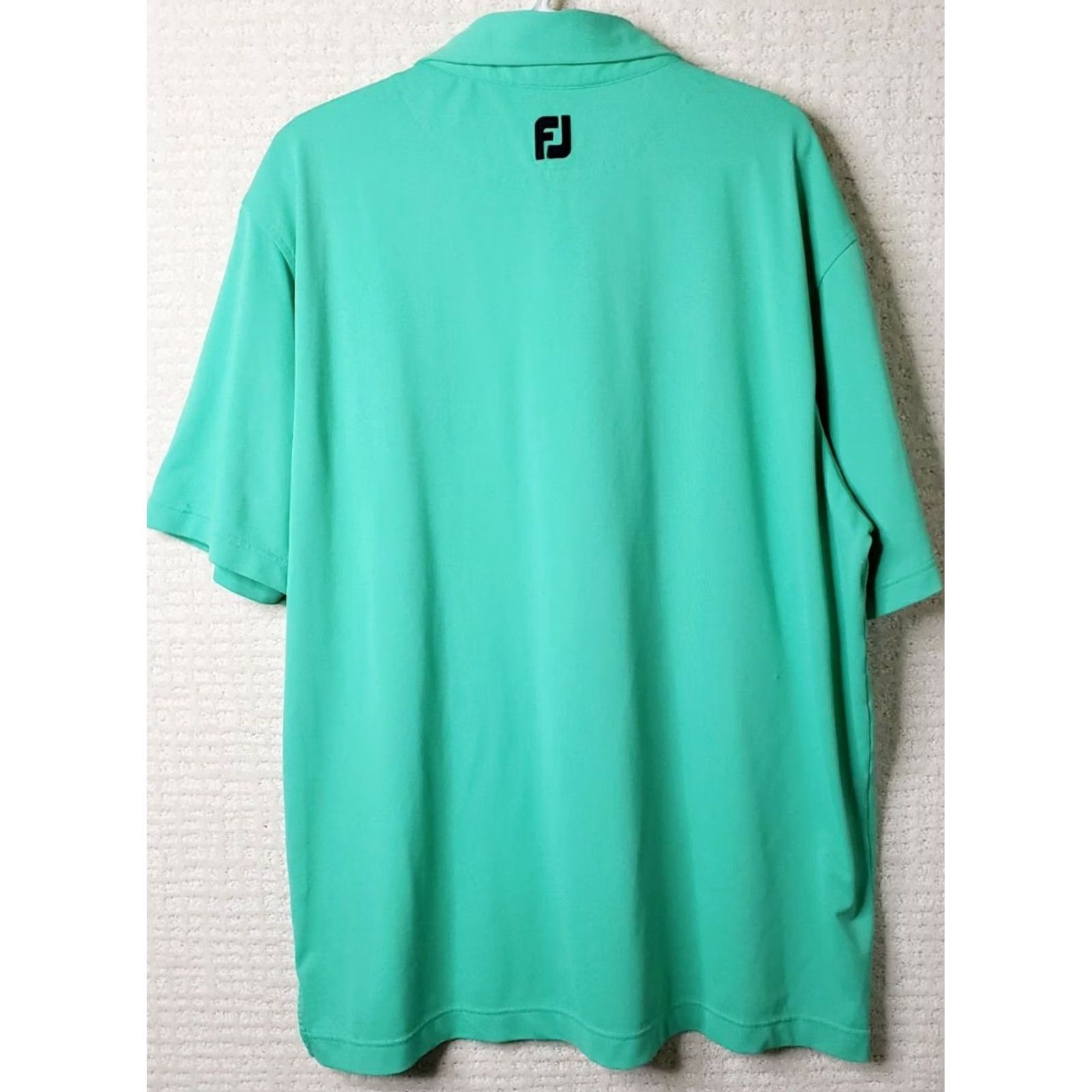 Footjoy FJ Footjoy Golf Polo Shirt Men XL Short Sleeve Teal Green Shirt Size US XL / EU 56 / 4 - 5 Thumbnail