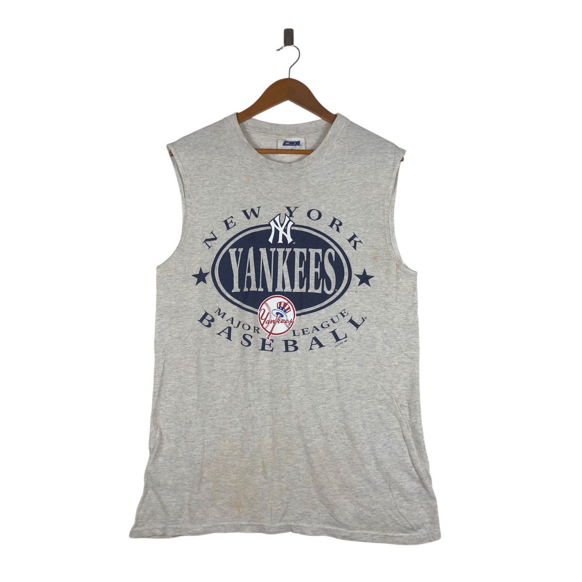 CSA NY YANKEES MLB Vintage Sleeveless Shirt Size US M / EU 48-50 / 2 - 1 Thumbnail