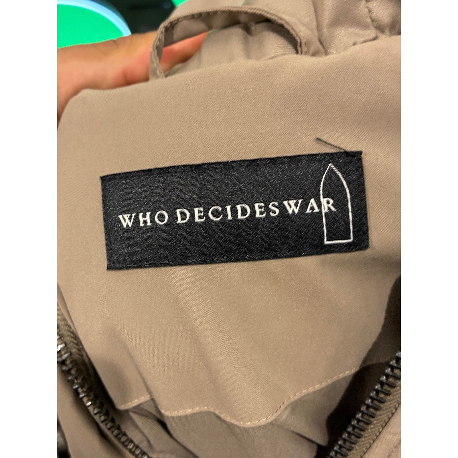 Who Decides War WDW Garden Glass Sage Vest Size US M / EU 48-50 / 2 - 4 Thumbnail