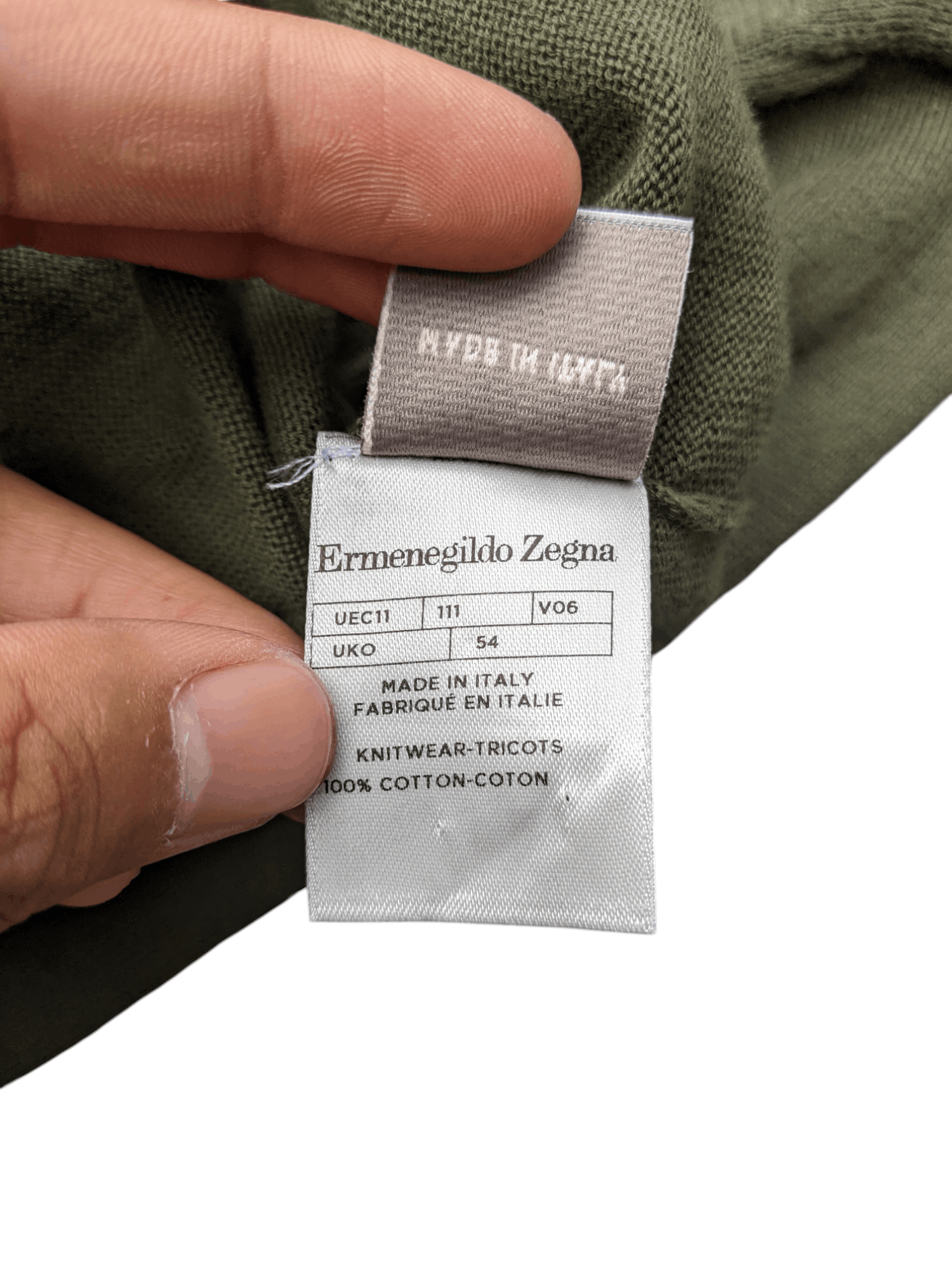 Ermenegildo Zegna Ermenegildo Zegna Knitwear Sweater Size US M / EU 48-50 / 2 - 7 Thumbnail
