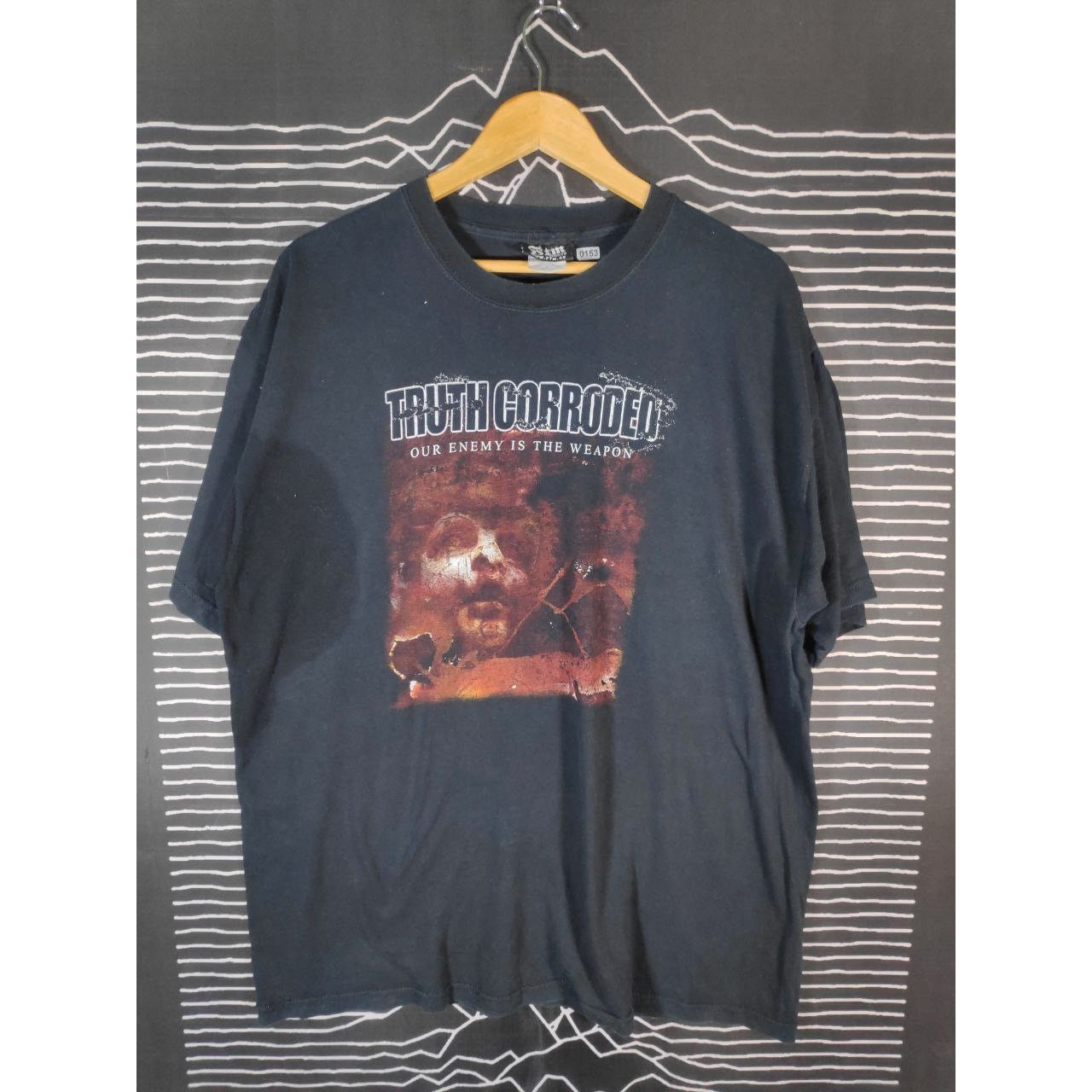 Band Tees Truth Corroded Enemy Is The Weapon Trash Death Metal Band Size US XL / EU 56 / 4 - 1 Thumbnail