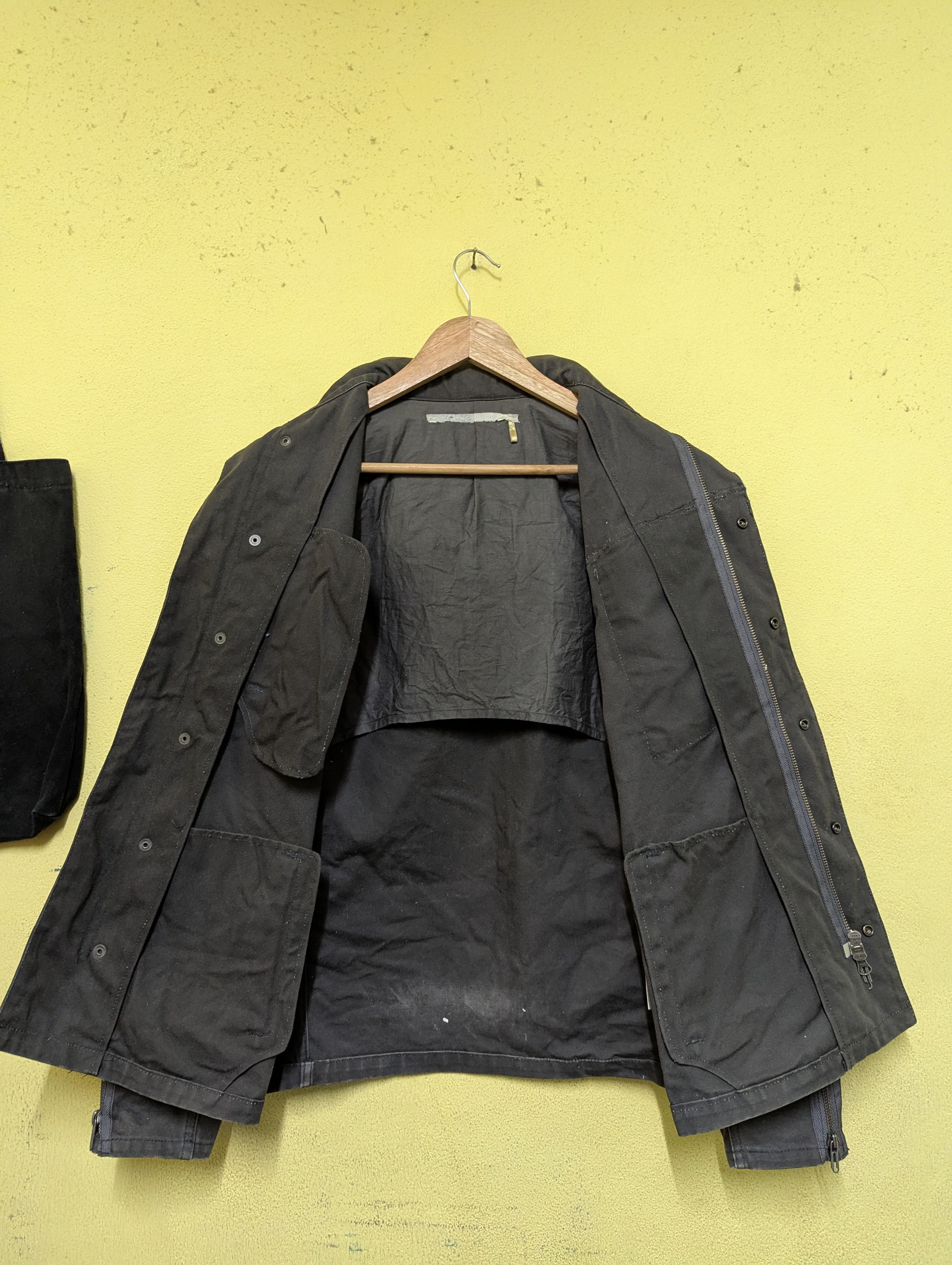 Davit Meursault Japan Designer Davit Mersault Duck Canvas Field Jacket Size US S / EU 44-46 / 1 - 4 Thumbnail