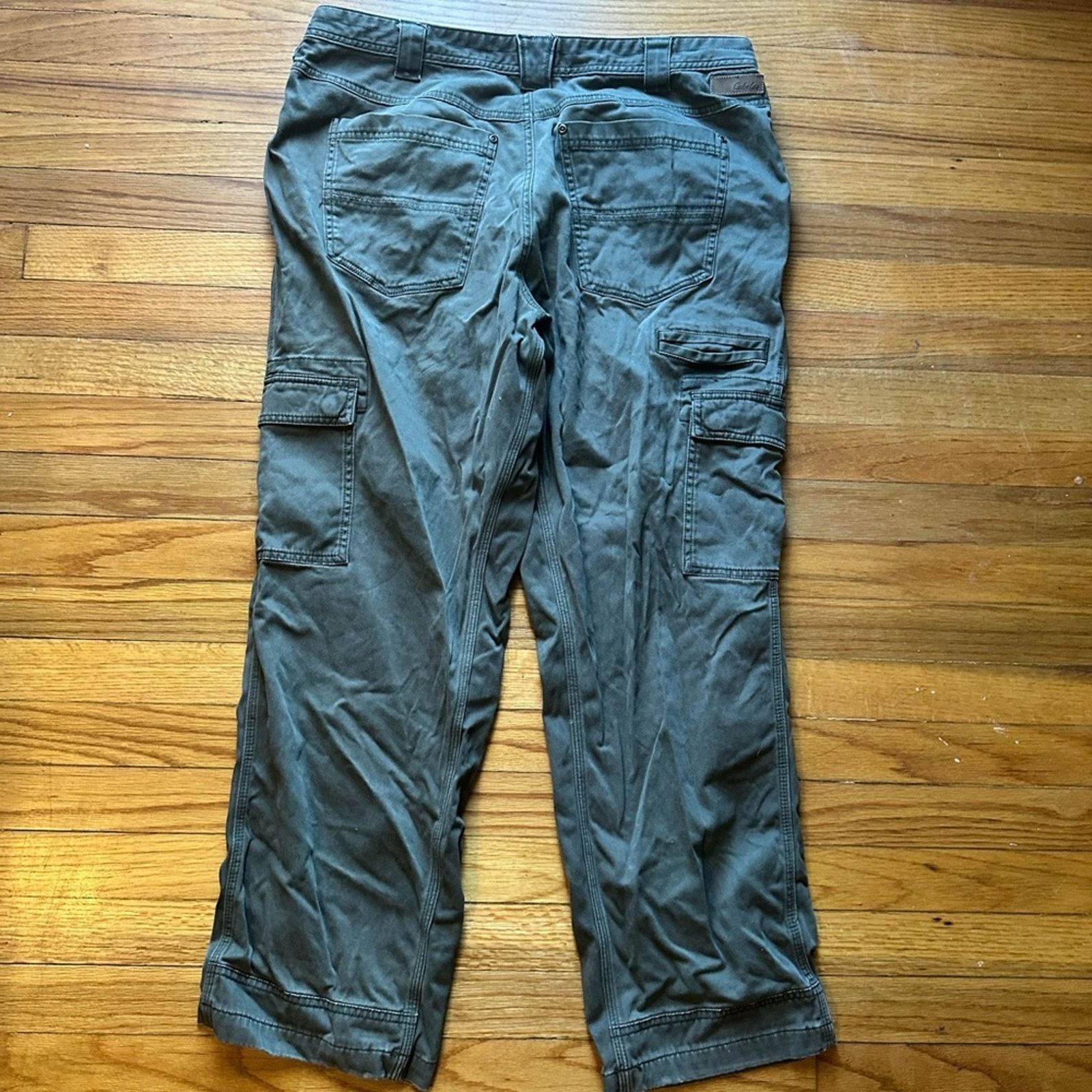 Cabelas Cabela’s Men’s Green Cargo Pants – Size 38x30 Size US 38 / EU 54 - 5 Thumbnail