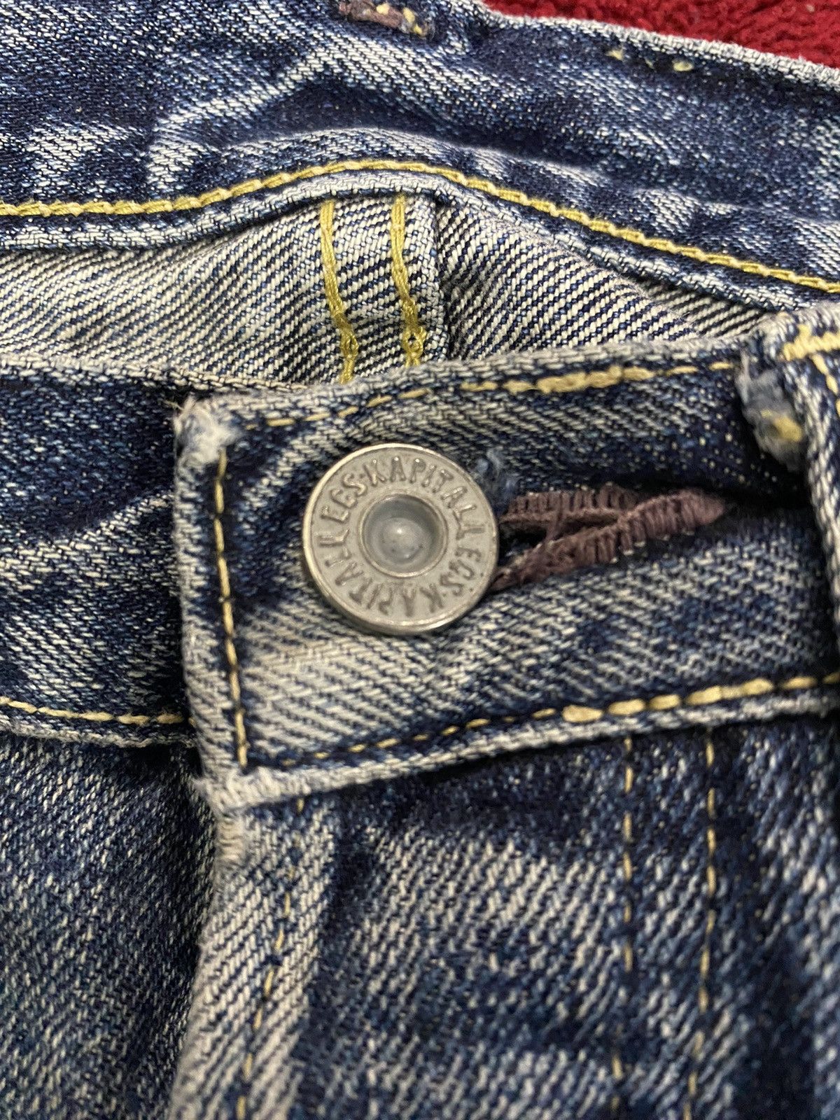 Kapital Kapital Selvedge Distressed Size US 29 - 13 Thumbnail