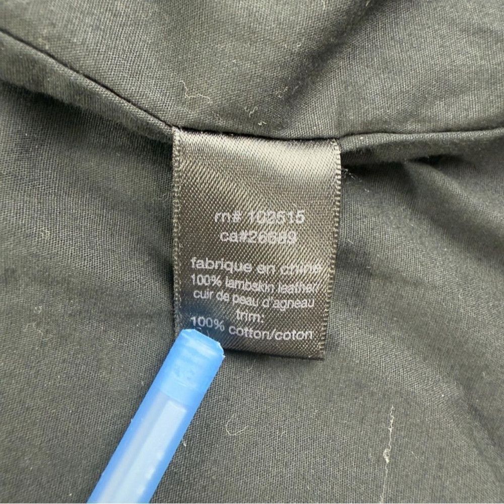 John Varvatos John Varvatos USA Men's Size XL 100% Lambskin Leather Jacke Size US XL / EU 56 / 4 - 6 Thumbnail