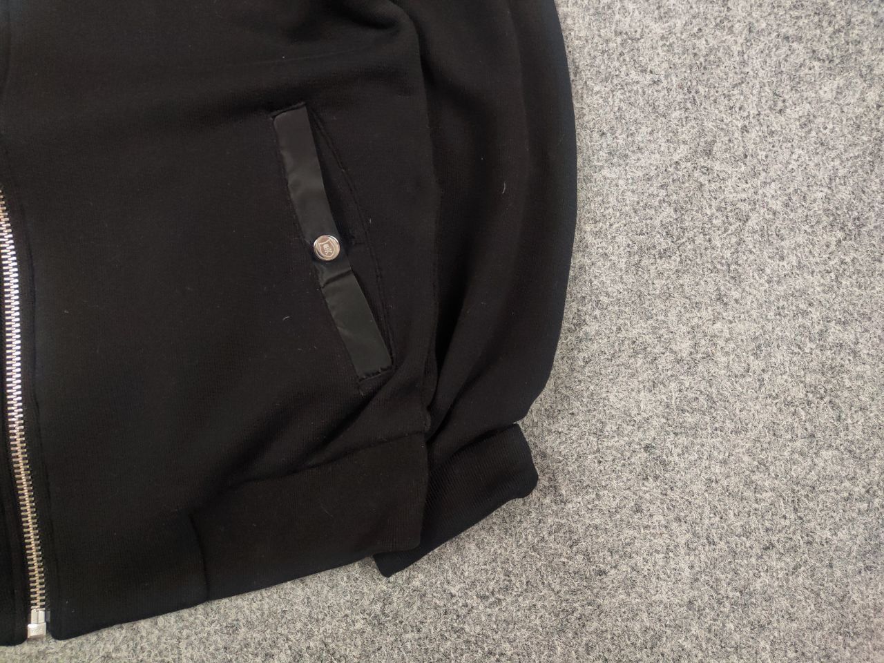 The Kooples The kooples Minimalistic Black Classic Cotton Zip up Hoodie Size US S / EU 44-46 / 1 - 6 Thumbnail