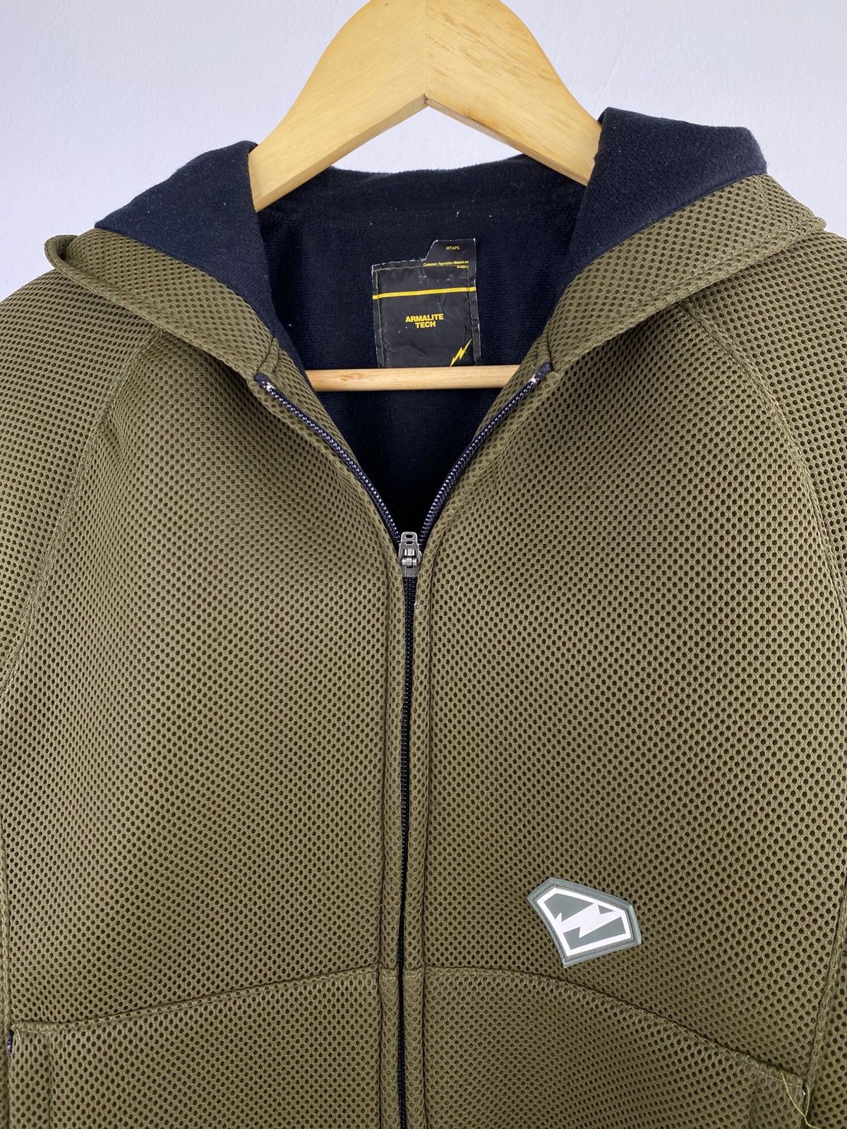 Wtaps Wtaps Armalite Tech Zipper Hoodie Green Size XS Size US XS / EU 42 / 0 - 5 Thumbnail
