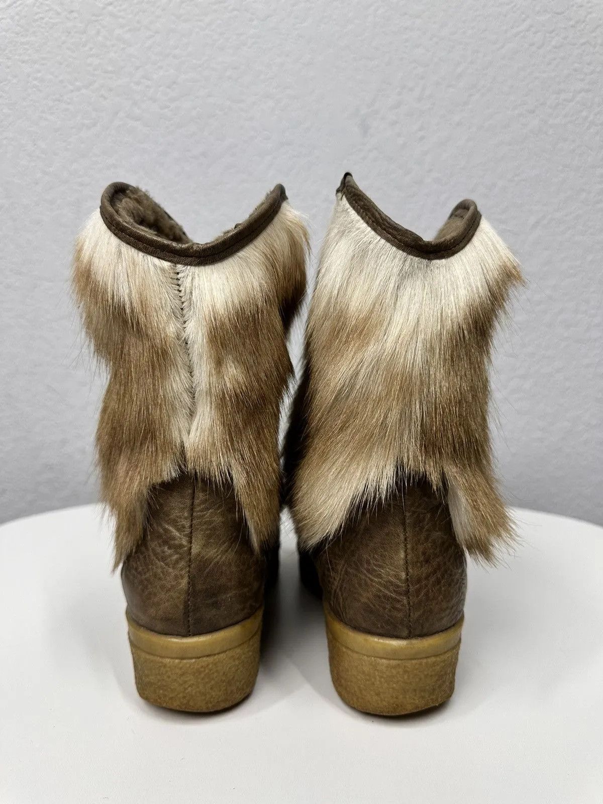 A.S.98 Vintage IfSixWasNine Leather Hight Winter Boots Size US 6 / IT 36 - 9 Thumbnail
