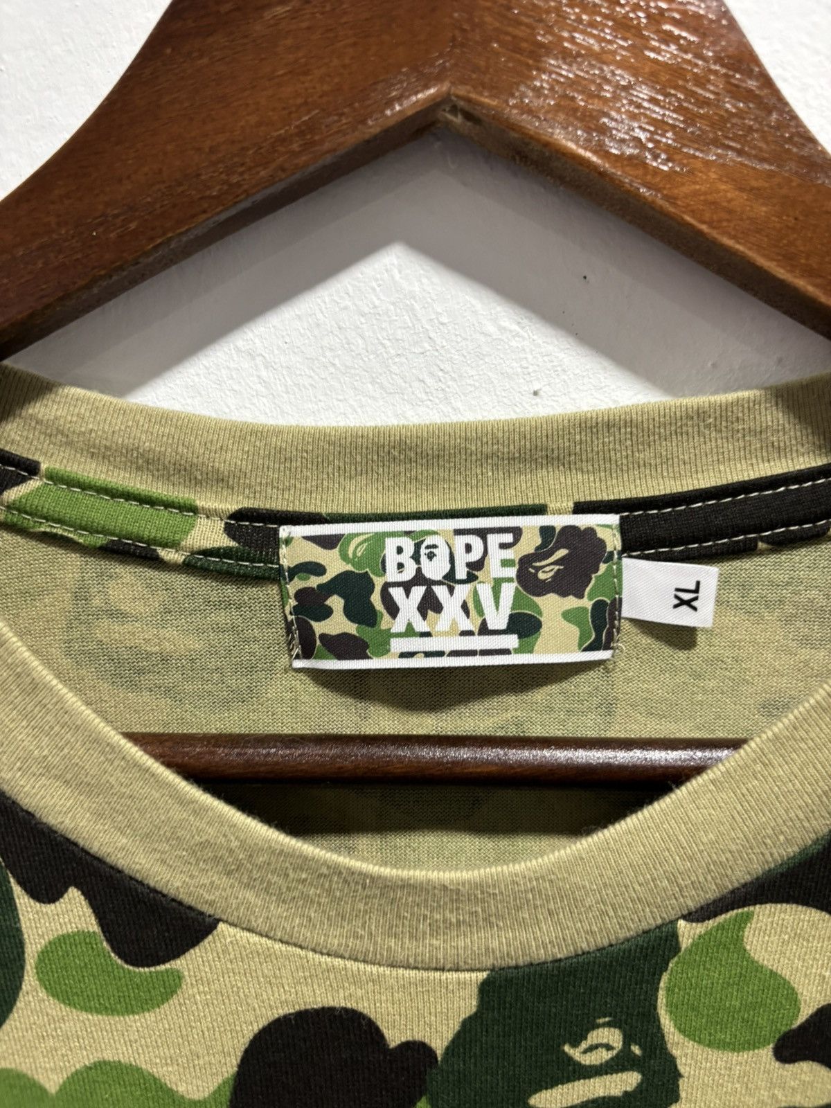 Bape A Bathing Ape XXV Camo 25th Anniversary Tshirt Size US XL / EU 56 / 4 - 7 Thumbnail
