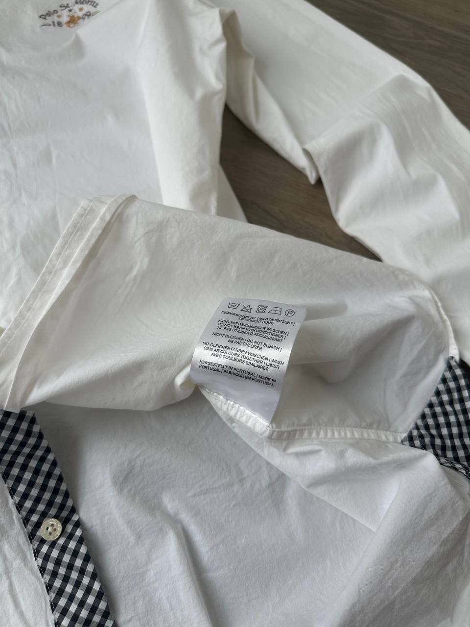 Polo Ralph Lauren Vintage Polo ST . Moritz White S Size Mens Shirt Size US S / EU 44-46 / 1 - 12 Thumbnail