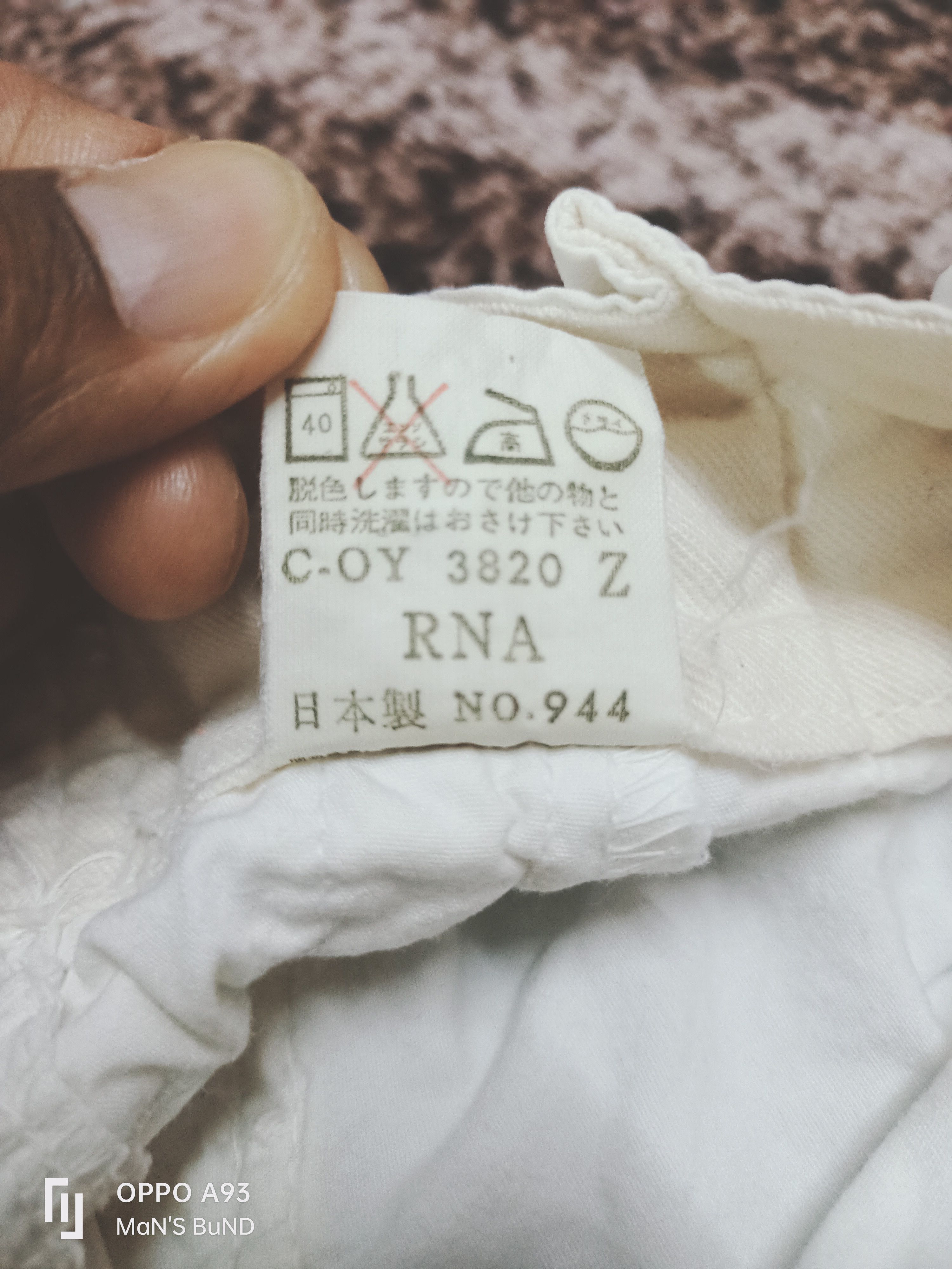 Vintage AA RMA Sample Pants White Techwear Vintage Rare Size US 32 / EU 48 - 10 Thumbnail