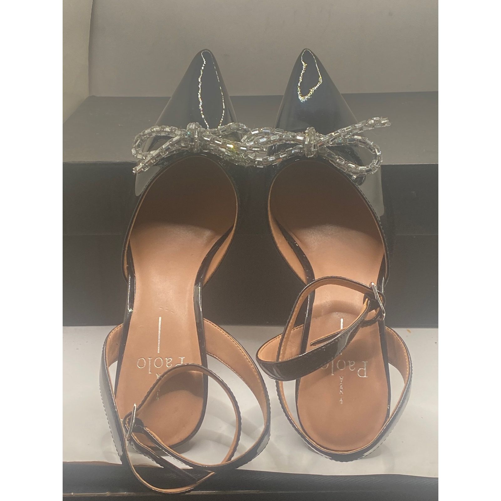 Other Linea Paolo 7M Ankle Strap Pointed Toe Pump (women) Size US 7 / IT 37 - 5 Thumbnail