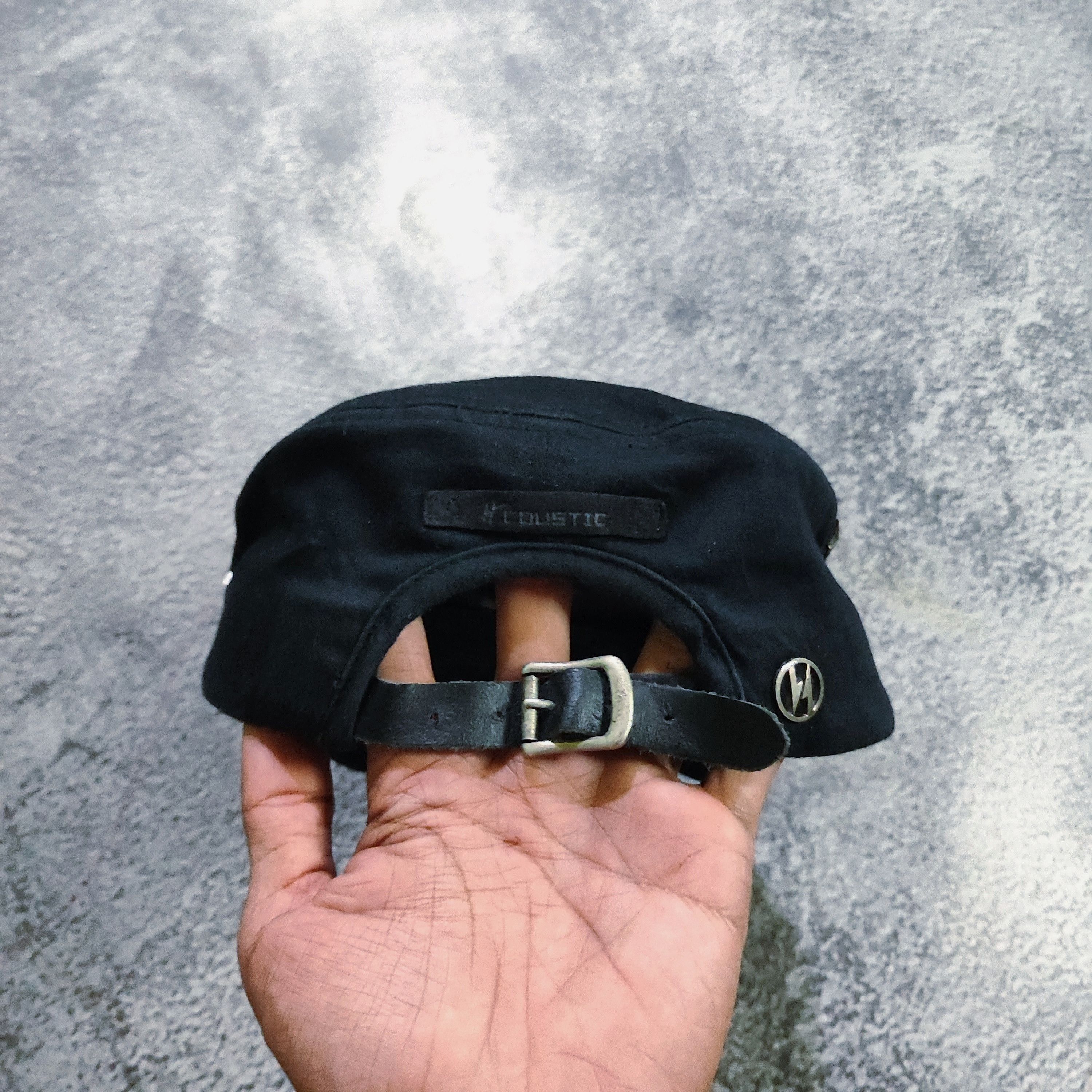 Japanese Brand H.Coustic Ditsetressed Patrol Caps Size ONE SIZE - 8 Thumbnail