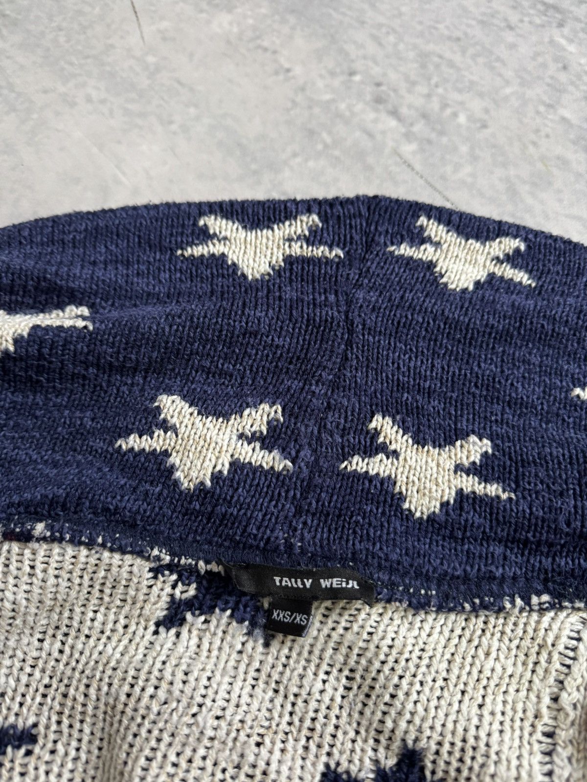 Vintage Vintage Tally Weijl USA FLAG ASAP CARDIGAN XS Size XS / US 0-2 / IT 36-38 - 4 Thumbnail