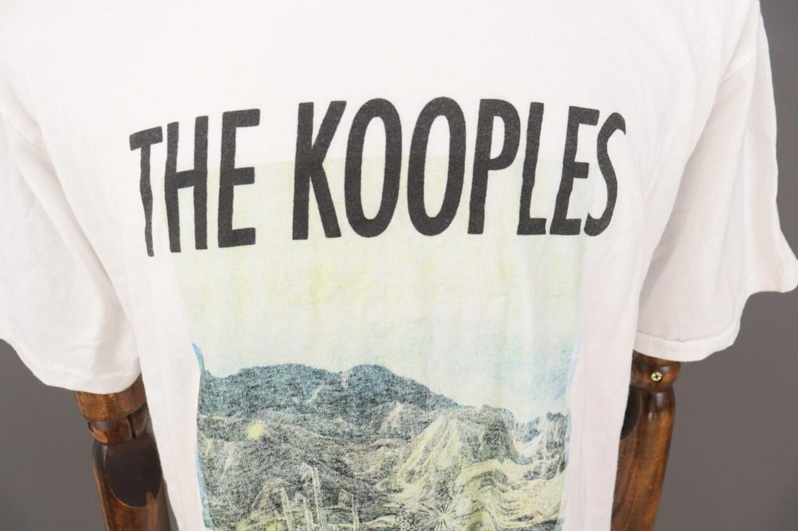 The Kooples The Kooples Paris White Printed Summer T-Shirt Size XL Size US XL / EU 56 / 4 - 2 Thumbnail