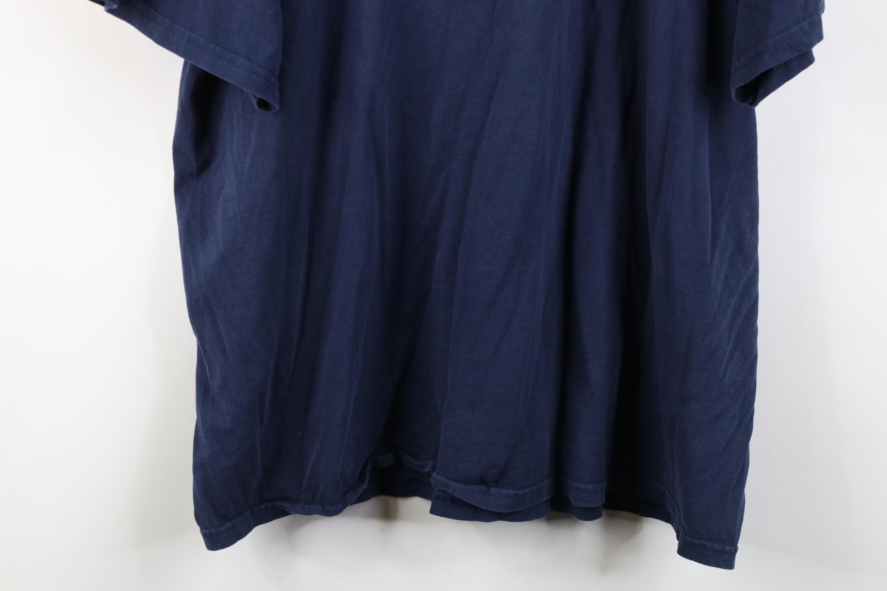 Nike Vintage Y2K Nike Scott Mini Swoosh Short Sleeve T-Shirt Blue Size US XL / EU 56 / 4 - 15 Thumbnail