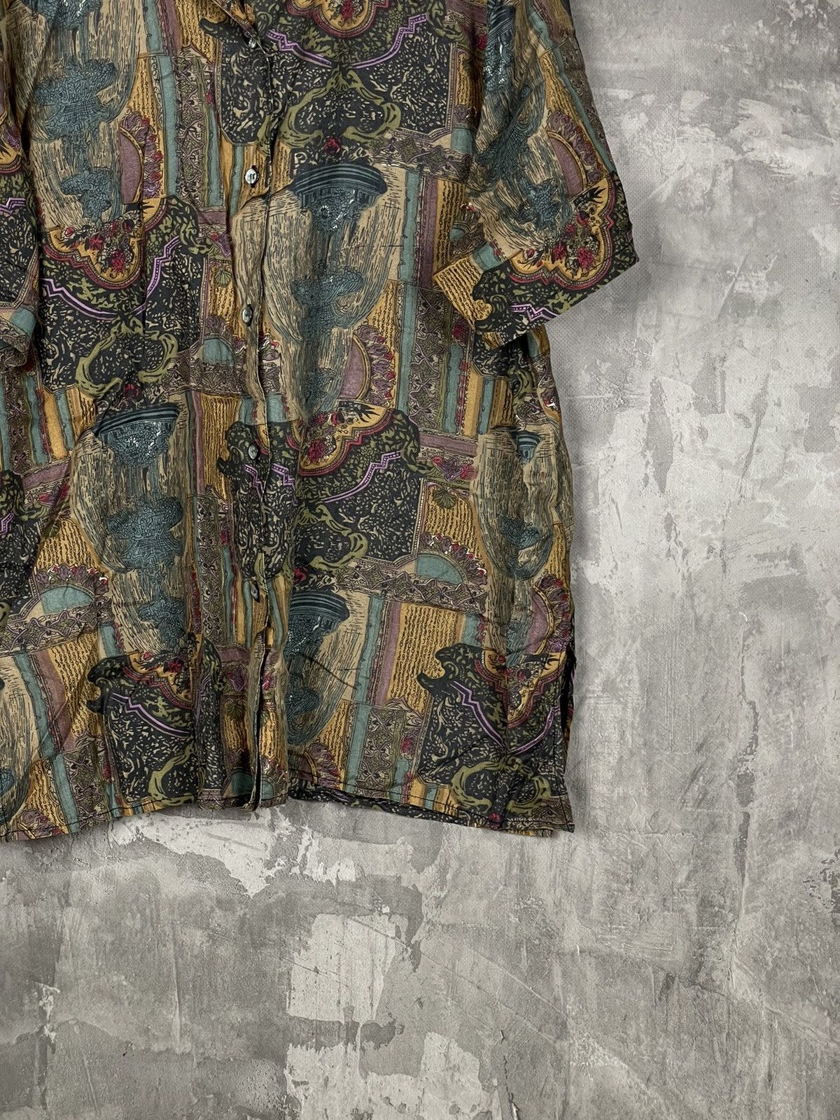 Japanese Brand × Vintage Avant Garde Y2K Vintage 90s Retro Multilogo Shirt Size US XL / EU 56 / 4 - 6 Thumbnail