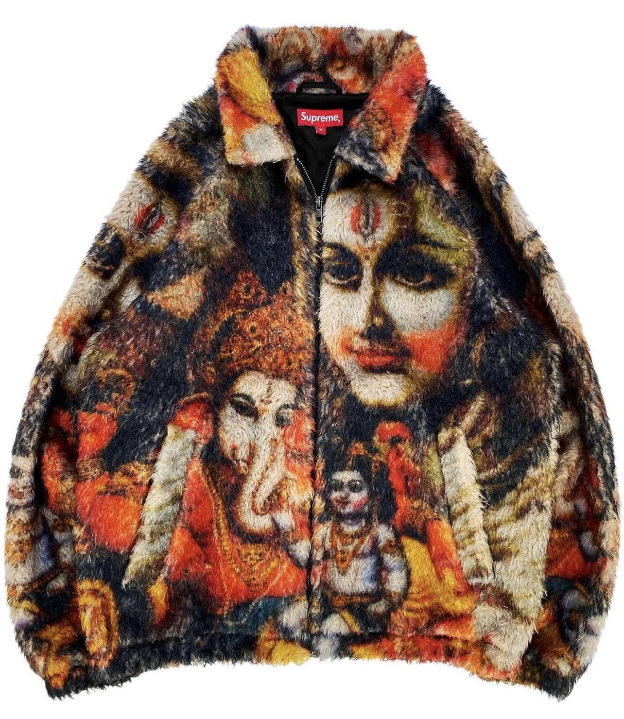 Supreme FW19 Supreme Ganesh Faux Fur Jacket | Grailed