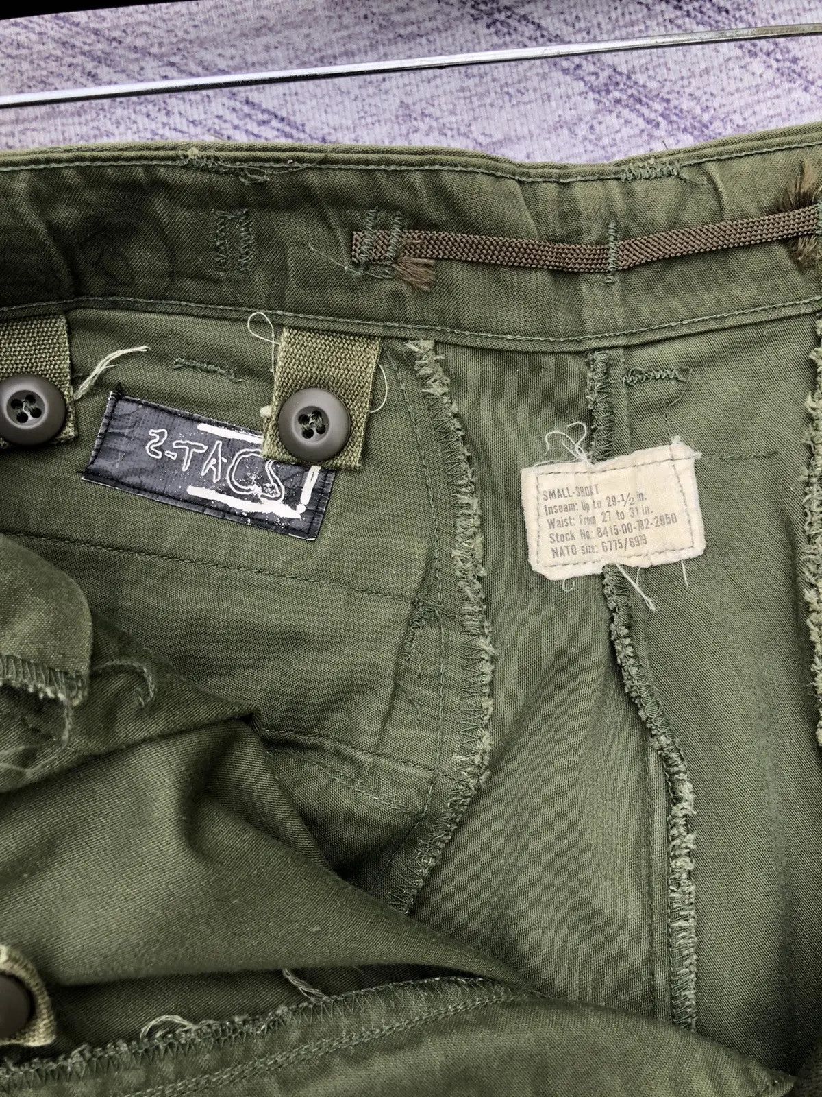 Seditionaries Very Rare Cargo Pants Art Colour Paint W30 x L37 Size US 30 / EU 46 - 12 Thumbnail