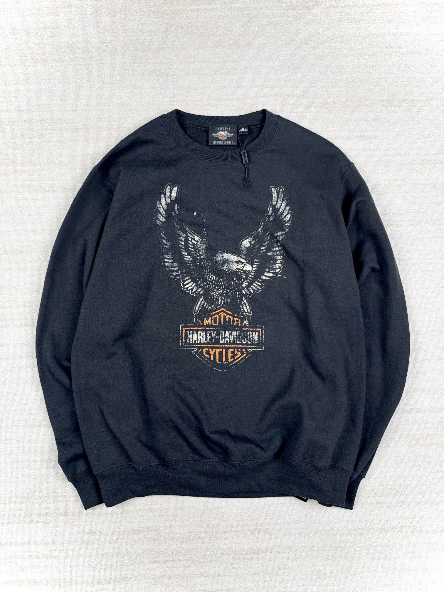 Harley Davidson UNWORN* HARLEY-DAVIDSON Sweatshirt Eagle Black Size US M / EU 48-50 / 2 - 1 Thumbnail