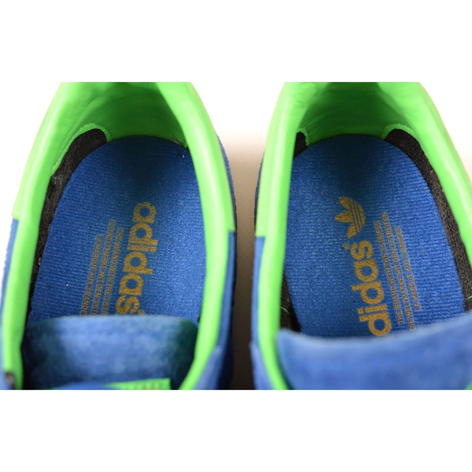 Adidas Adidas Originals Spezial True Blue / Green Zest / Metallic Gold Sneaker Mens US 9 1/2 Blue Q23095 Size US 9 / EU 42 - 7 Thumbnail