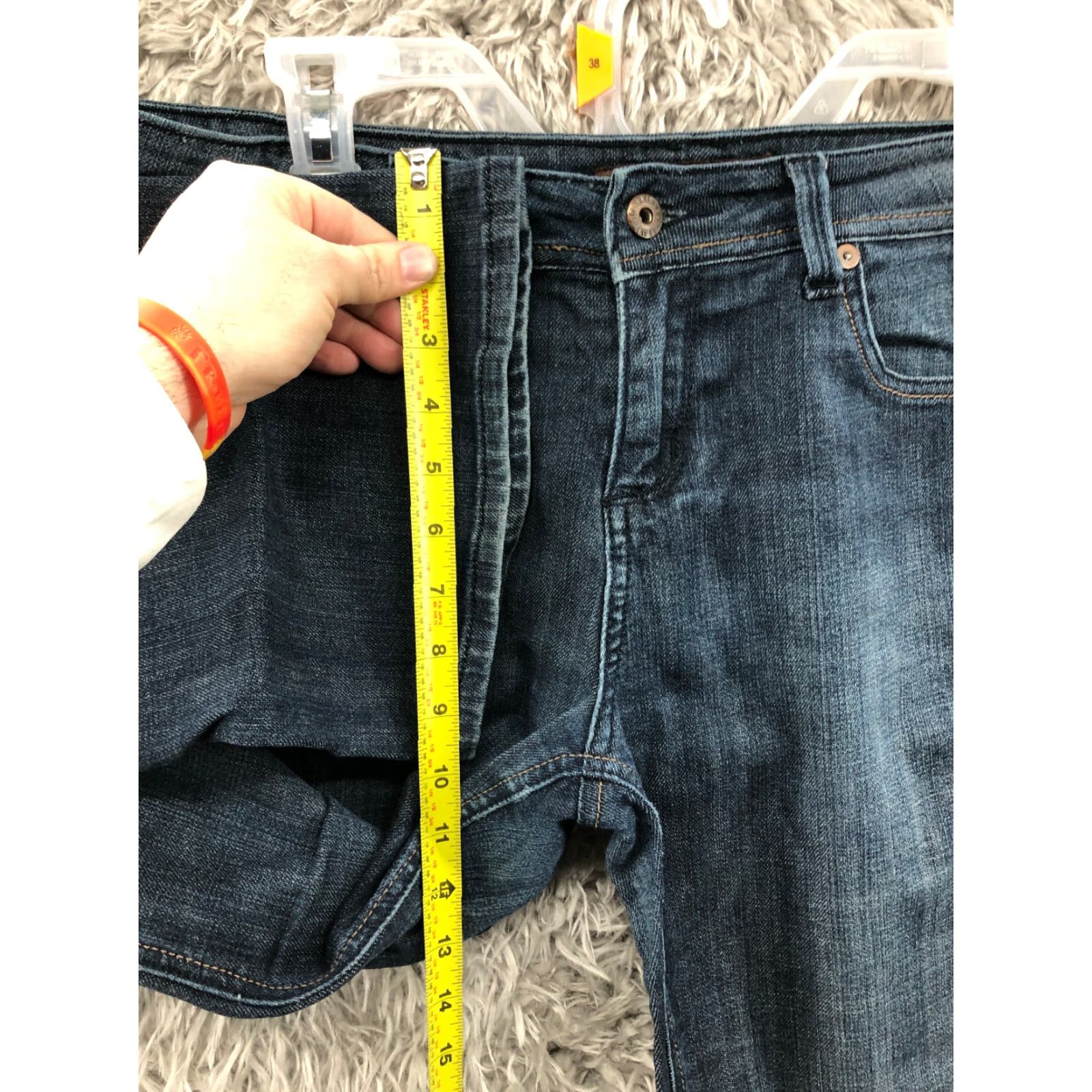 Vintage The Limited Bootcut Jeans Size 10 Womens Mid Rise Dark Wash Blue Denim Size 32" / US 10 / IT 46 - 4 Thumbnail