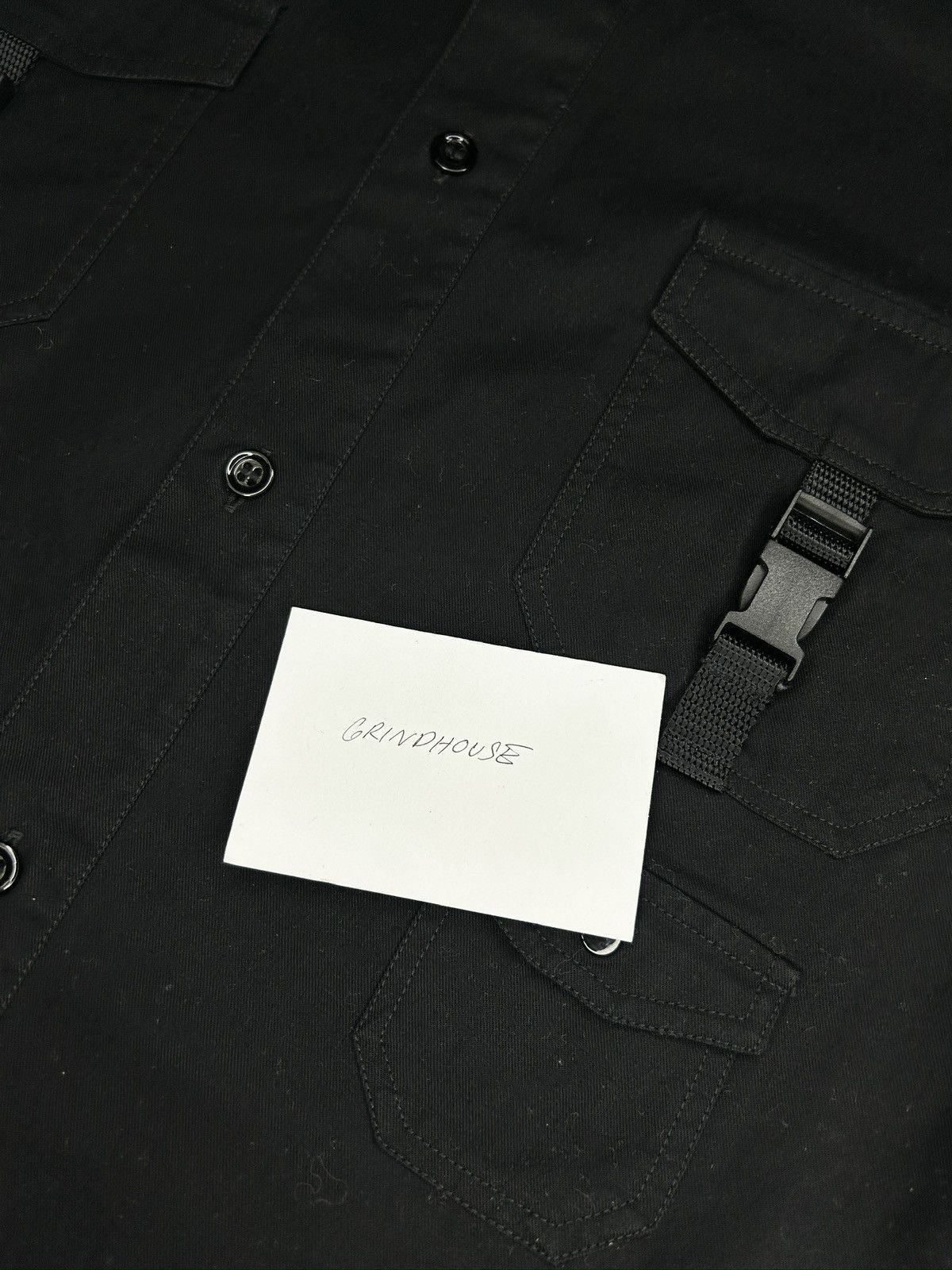 F/W 07 Navigate Buckle Shirt