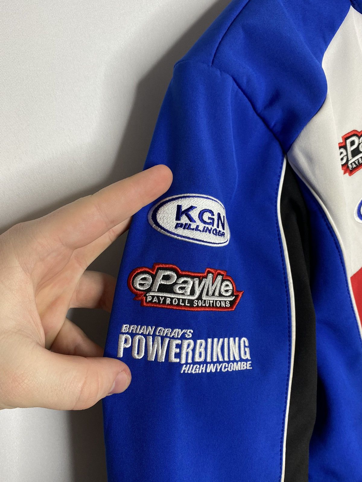 Ducati THM TOMMY HILL Motorsport Big Logo Sponsors Full Zip Jacket Size US XS / EU 42 / 0 - 6 Thumbnail