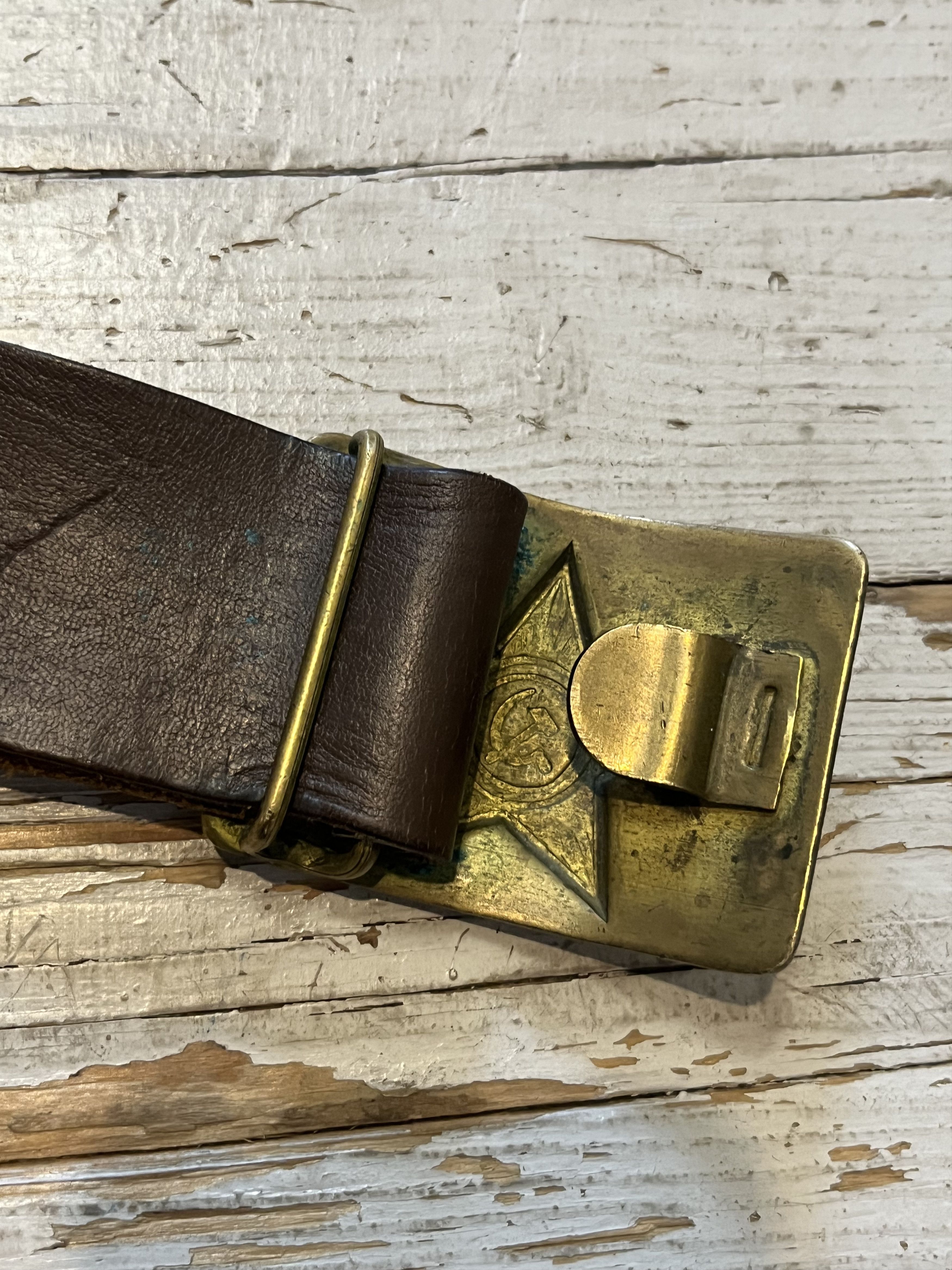 Cccp × Vintage 80's CCCP Communist Russian USSR Belt Size ONE SIZE - 5 Thumbnail