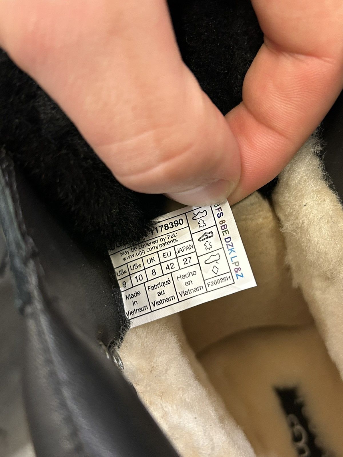 Sacai × Ugg Ugg X Sacai Hiking Boots - Black Size US 9 / EU 42 - 6 Thumbnail