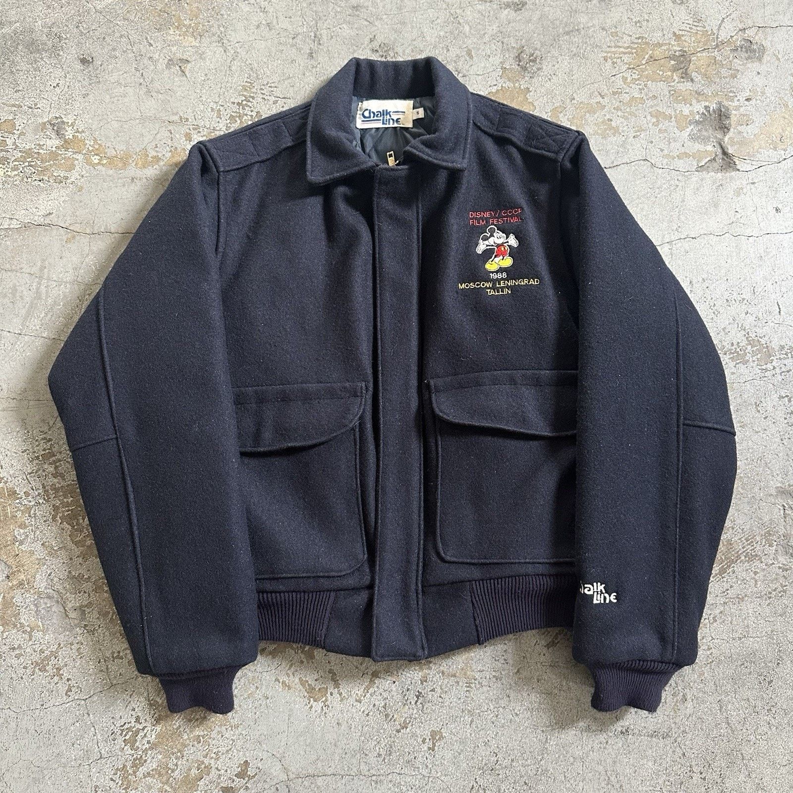 Disney × Vintage Vintage 1988 Disney Moscow Leningrad Tallinn Festival Jacket Size US S / EU 44-46 / 1 - 4 Thumbnail