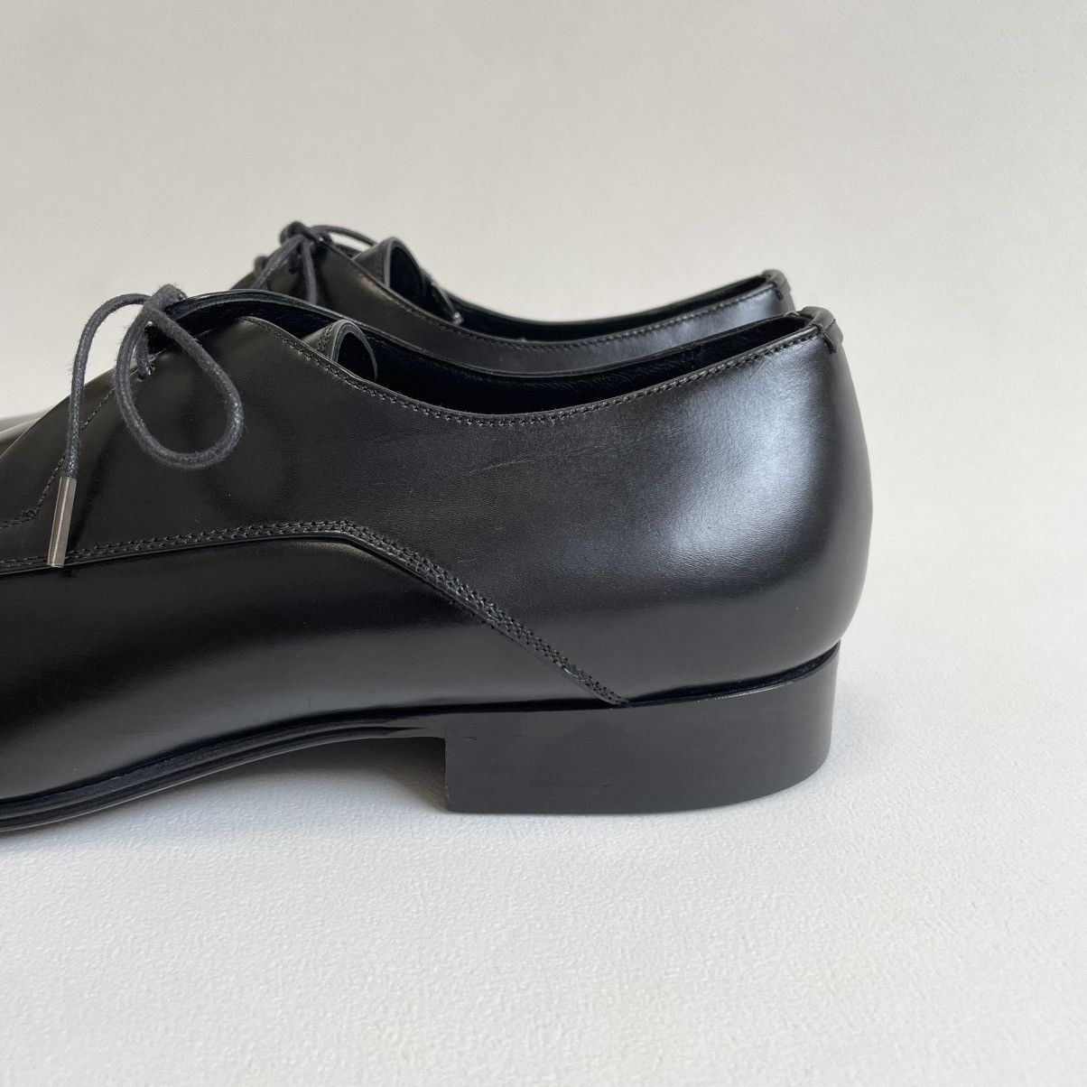 Dior Black Leather ‘Low Profile’ Derby Shoes Size US 8 / EU 41 - 6 Thumbnail