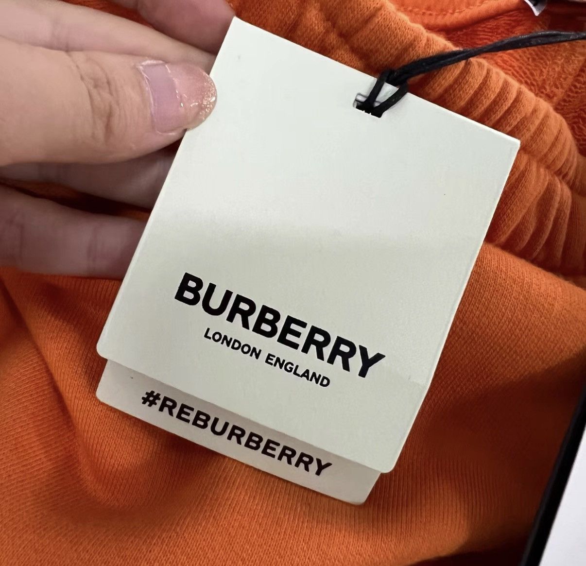 Burberry Burberry Orange Logo Embroidered Sweatpants J41 Size 26" / US 2 / IT 38 - 5 Thumbnail