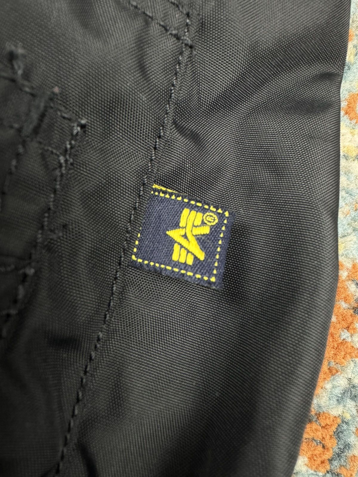 Alpha Industries Vintage Y2K Alpha Industries MA-1 nylon bomber jacket flight Size US M / EU 48-50 / 2 - 14 Thumbnail