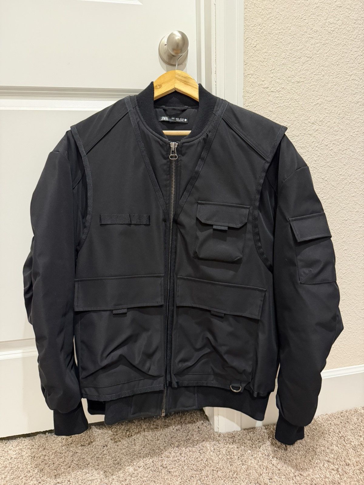 Zara Bomber Jacket Japanese Style Streetwear Size US S / EU 44-46 / 1 - 1 Thumbnail