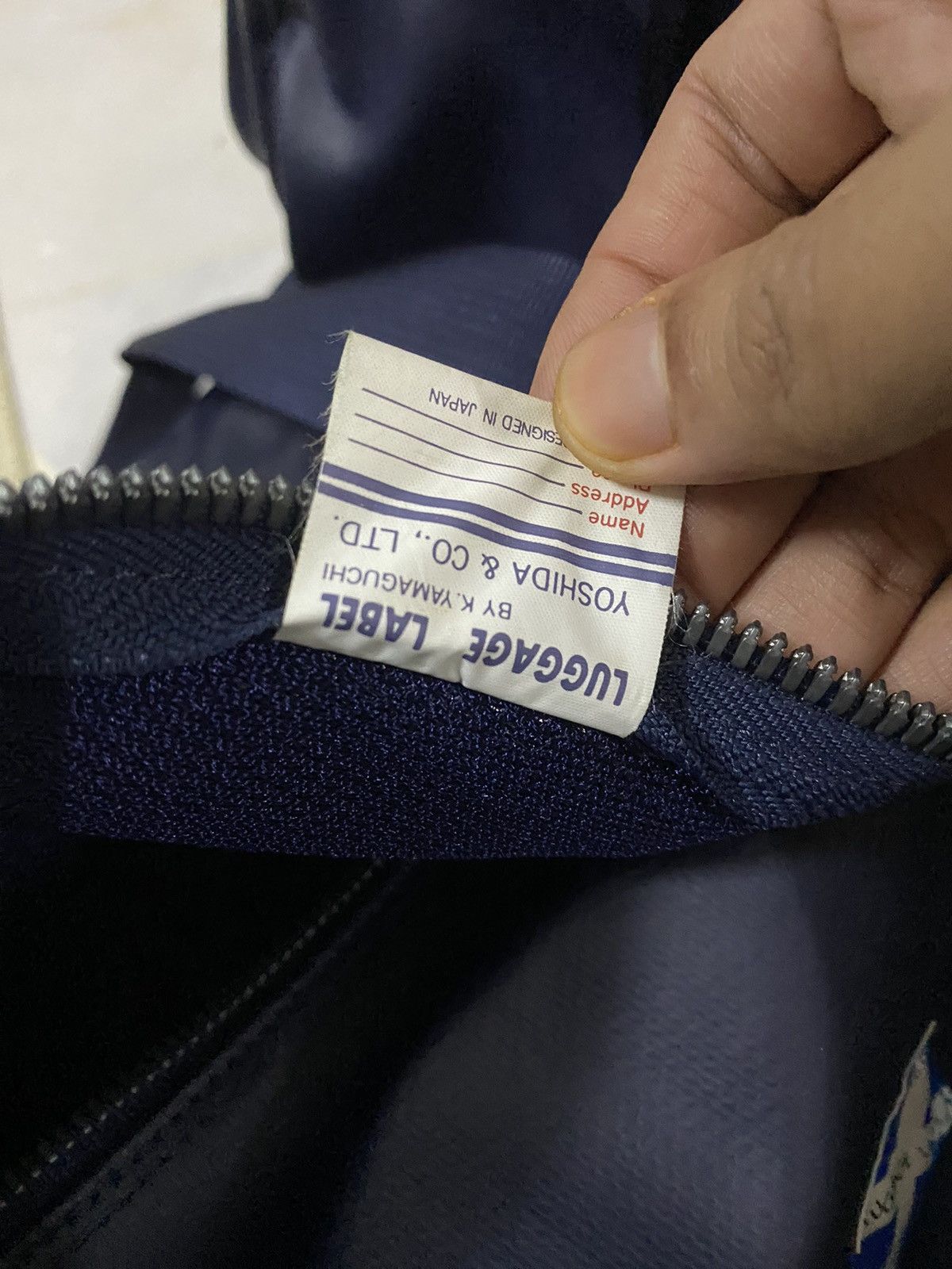 Japanese Brand Luggage Label Boston Travel Sling bag Size ONE SIZE - 10 Thumbnail