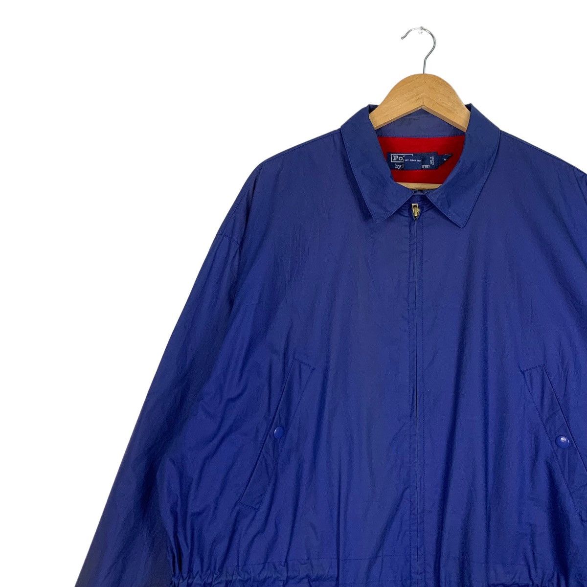 Polo Ralph Lauren POLO RALPH LAUREN Red Fleece Lined Blue Jacket #1124-C51 Size US XL / EU 56 / 4 - 6 Thumbnail