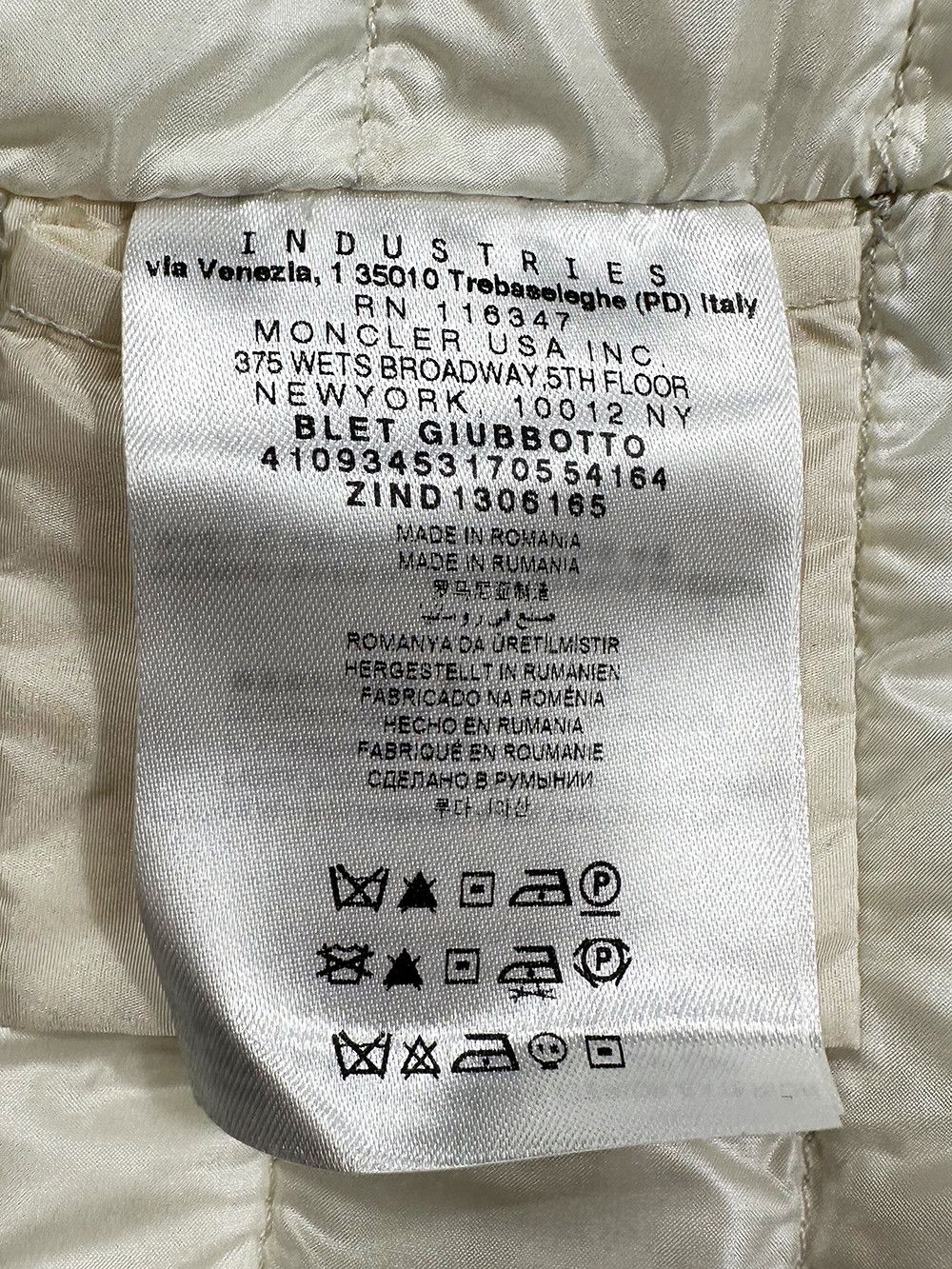 Moncler Moncler Nylon Biker Jacket Size M / US 6-8 / IT 42-44 - 17 Thumbnail