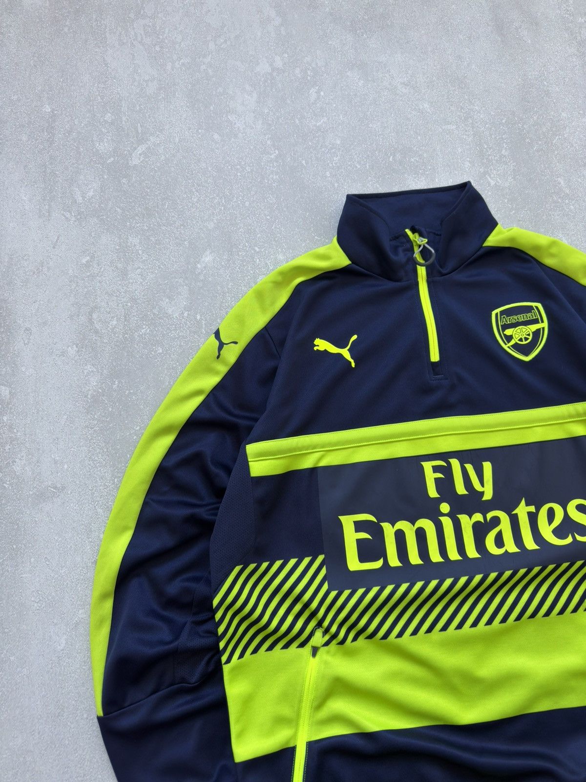 Puma Puma Arsenal 2016/2017 Training Top Track Jacket Long Sleeve Size US XL / EU 56 / 4 - 11 Thumbnail