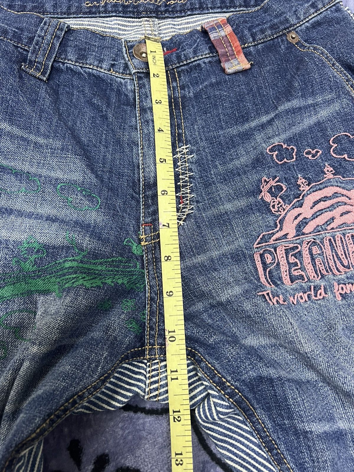 Peanuts × Vintage PEANUTS - Patchwork jeans Size 30" / US 8 / IT 44 - 15 Thumbnail