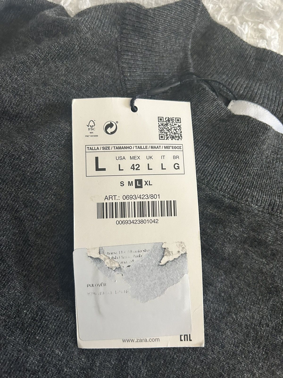 Zara Zara Long Sleeve/Turtle Neck Pullover Size US L / EU 52-54 / 3 - 3 Thumbnail