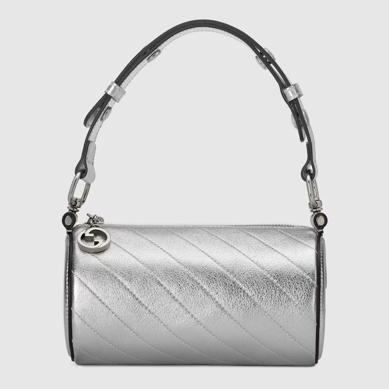 Gucci o1s1wg110325 Size: OS / Blondie Mini Shoulder Bag in Silver Size ONE SIZE - 1 Thumbnail