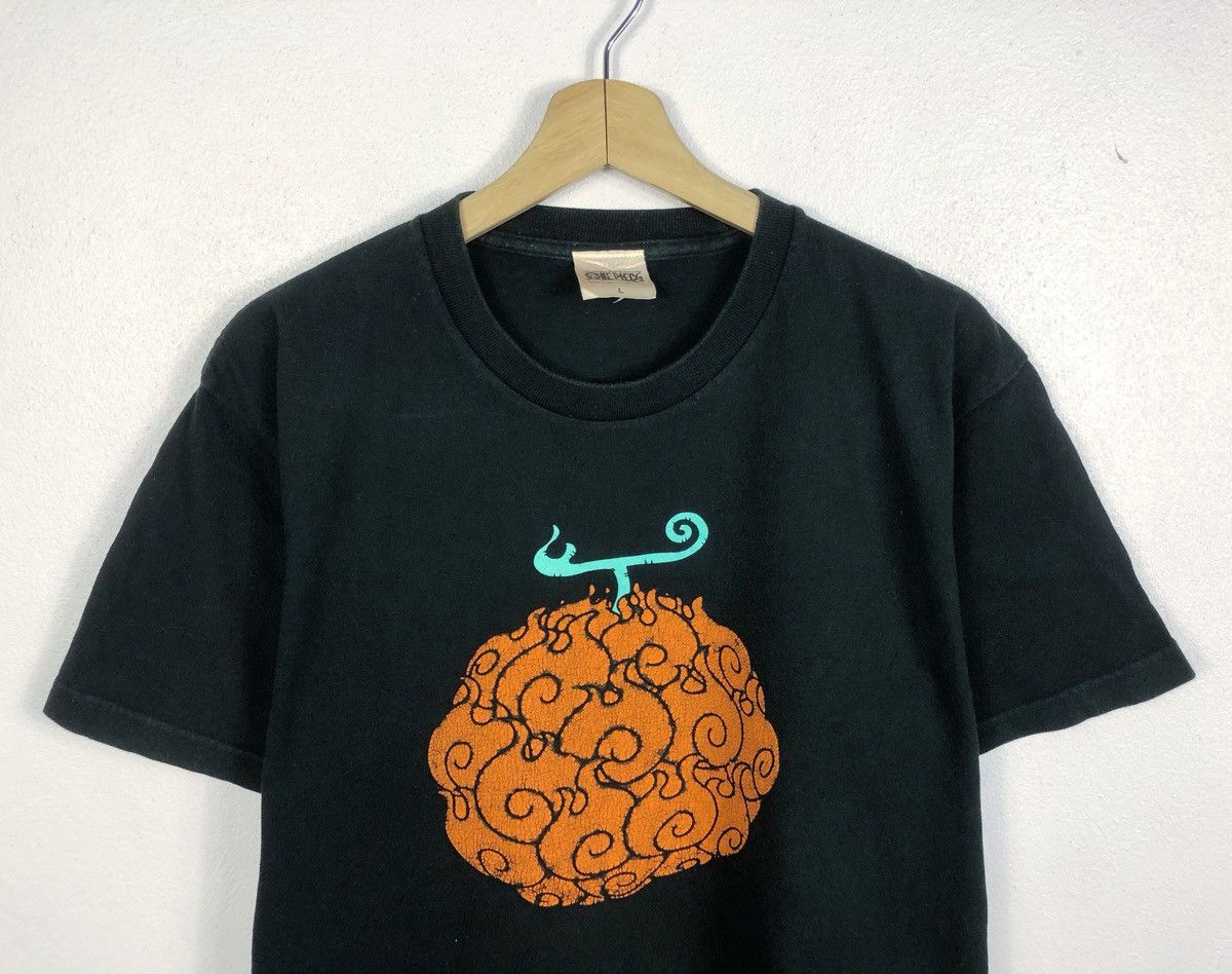 One Piece One Piece Mera Mera No Mi Devil Fruit Portgas D. Ace Tee Size US L / EU 52-54 / 3 - 2 Thumbnail