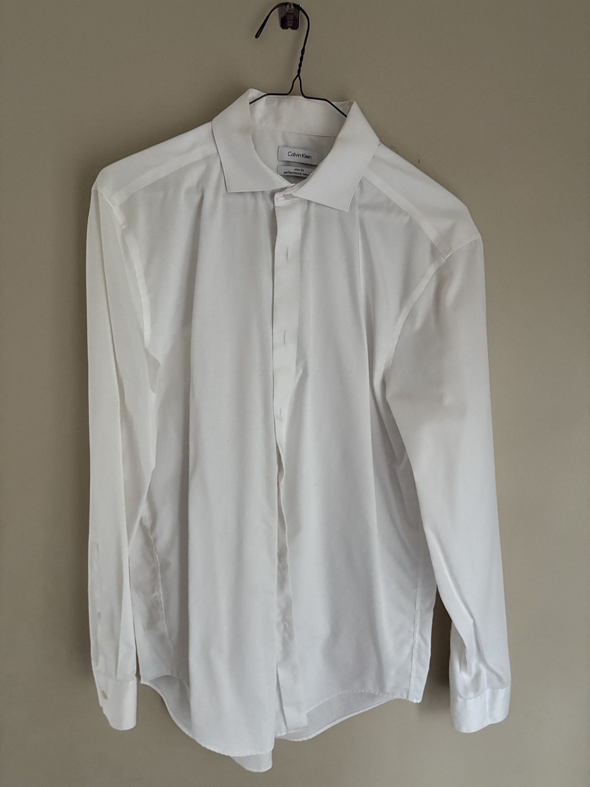 Calvin Klein calvin klein white button up Size US M / EU 48-50 / 2 - 1 Thumbnail