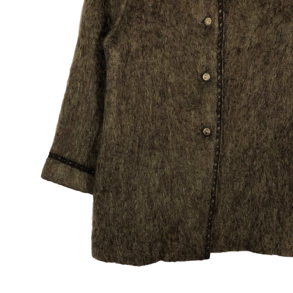 Japanese Brand 🔥VINTAGE BUTTON JACKET MOHAIR WOOL ISSEY MIYAKE Size US M / EU 48-50 / 2 - 4 Thumbnail